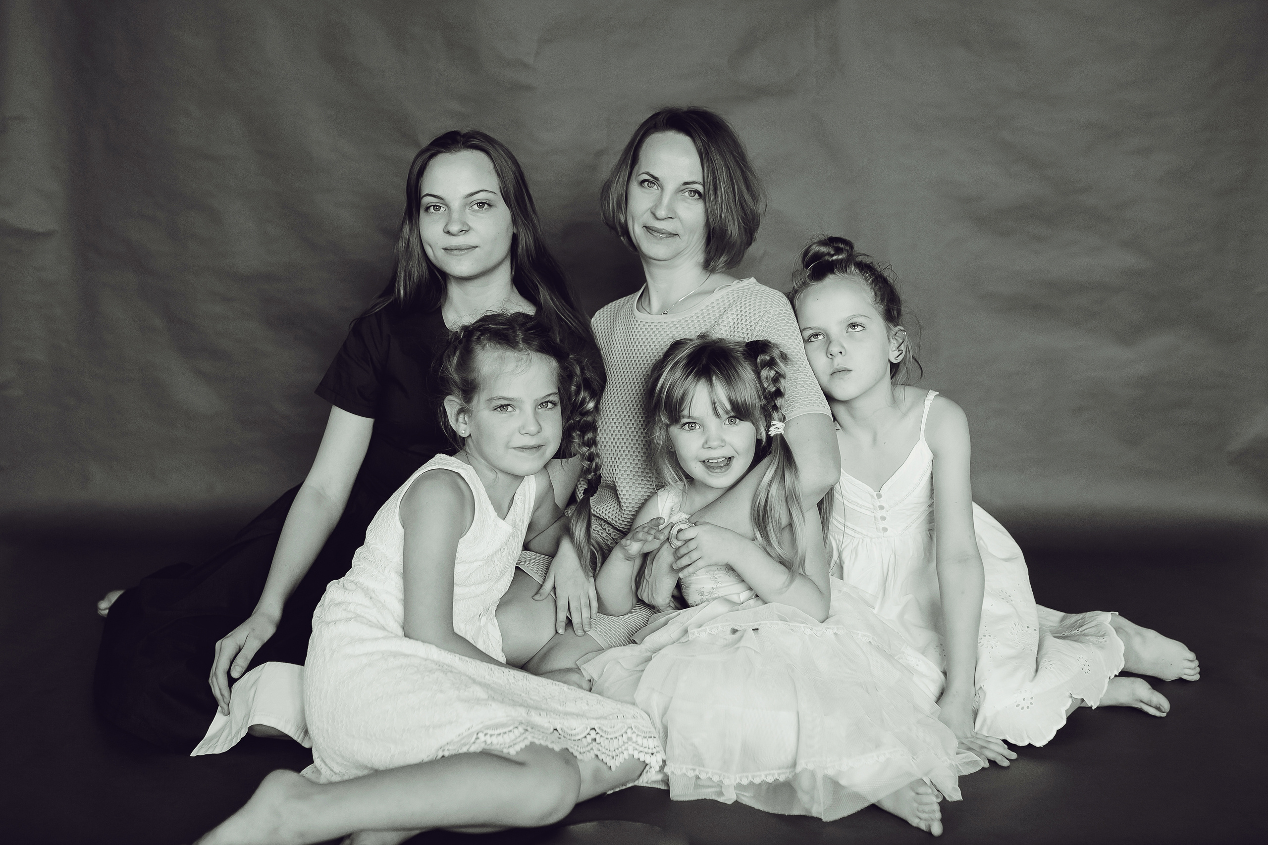 Четыре дочки. Семейный фотограф в Нижнем Новгороде Конурина Ирина