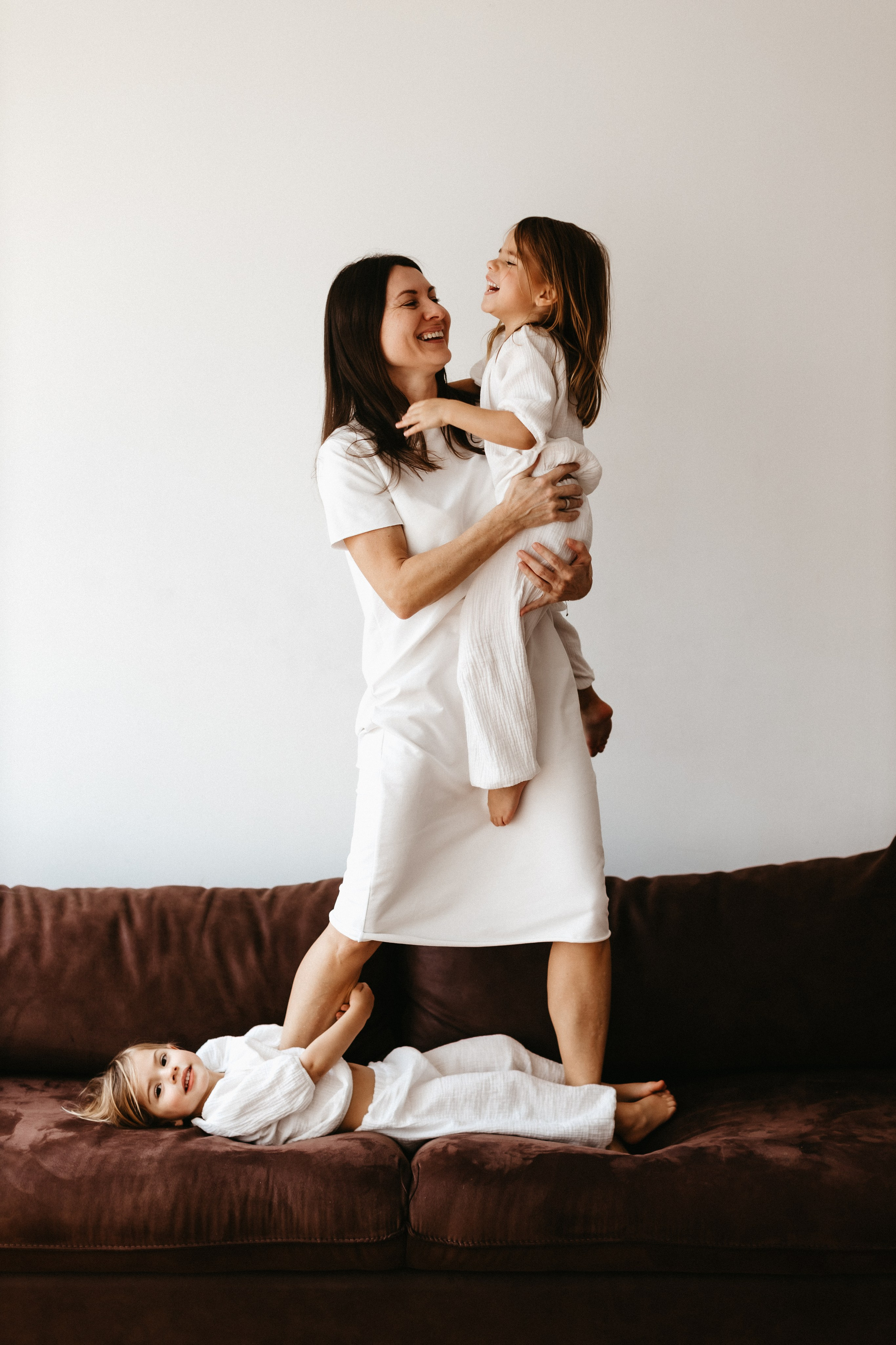 Мама и девочки. Евгения Пелипас