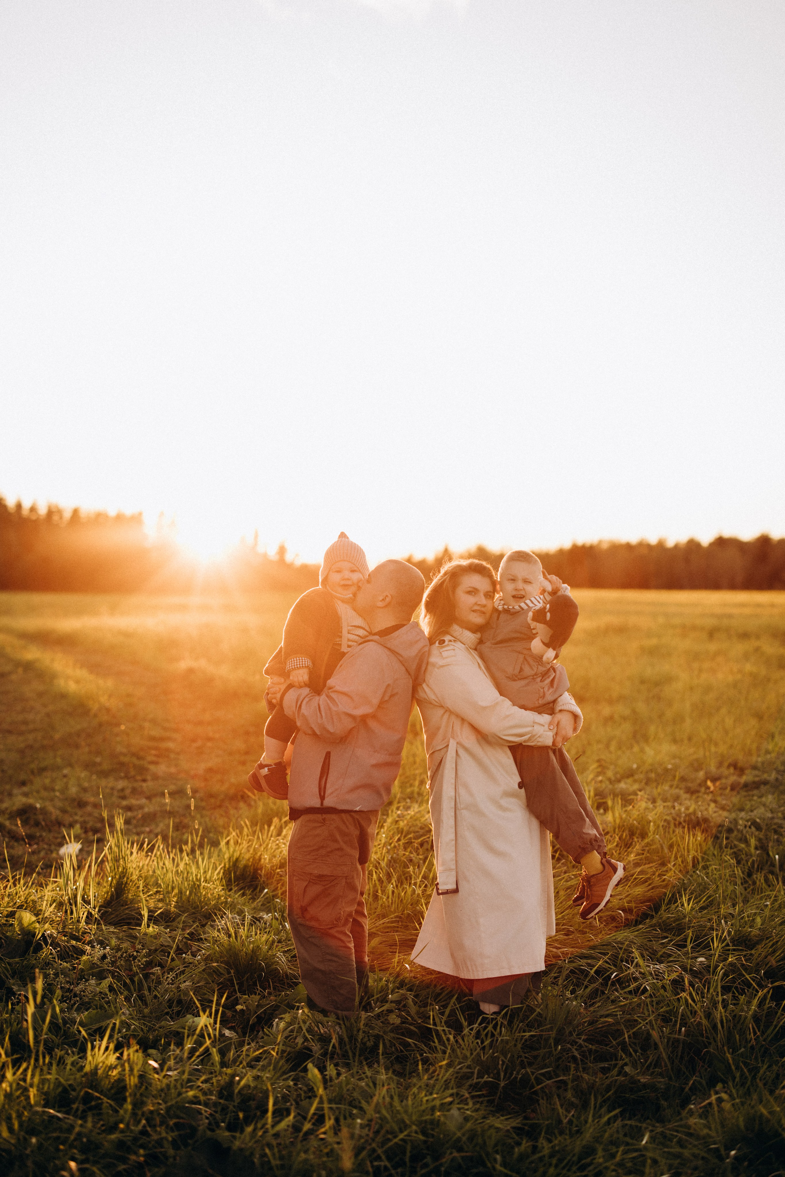 На закате. Евгения Пелипас