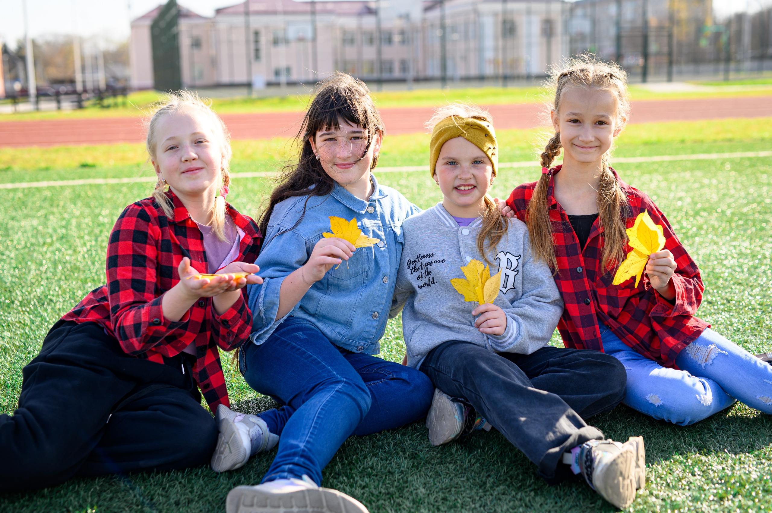 «На стадионе». Школьный фотограф в Свободном Анастасия Косицына