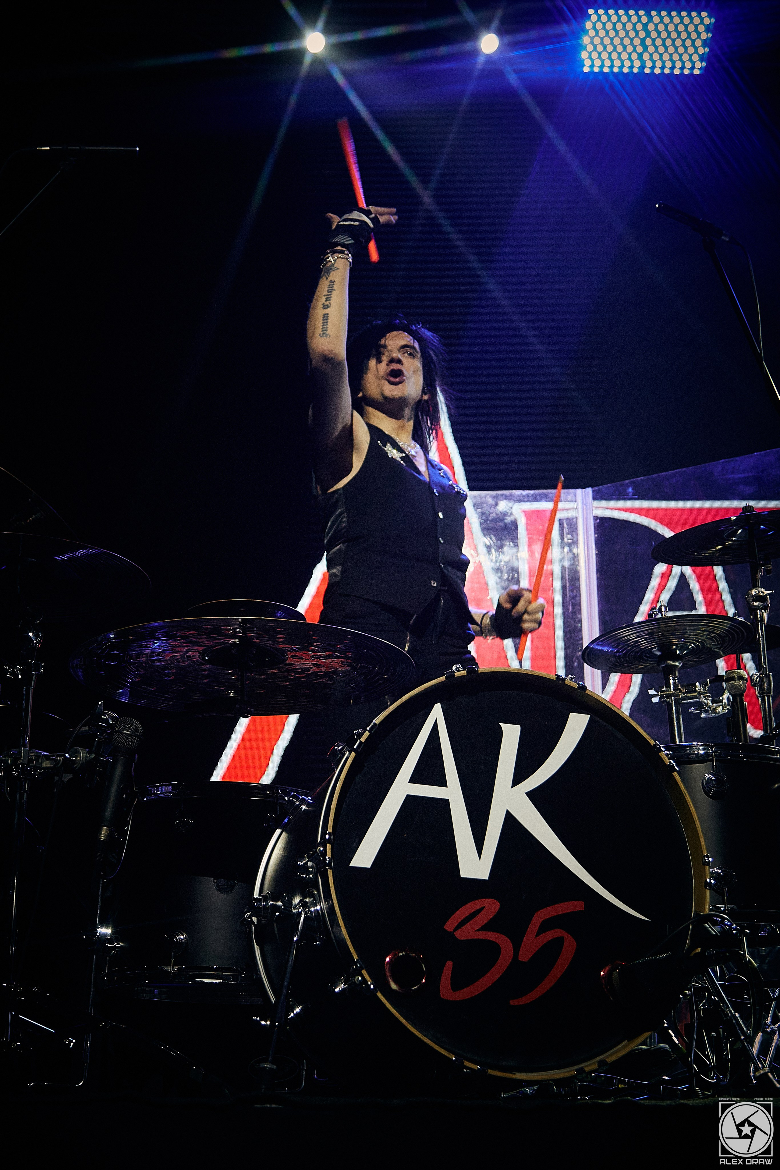 Глеб Самойлов Агата Кристи 35 лет! 06.12.2023 Гранд Холл Сибирь. Фотограф Москва Concerts photo / Fashion photо