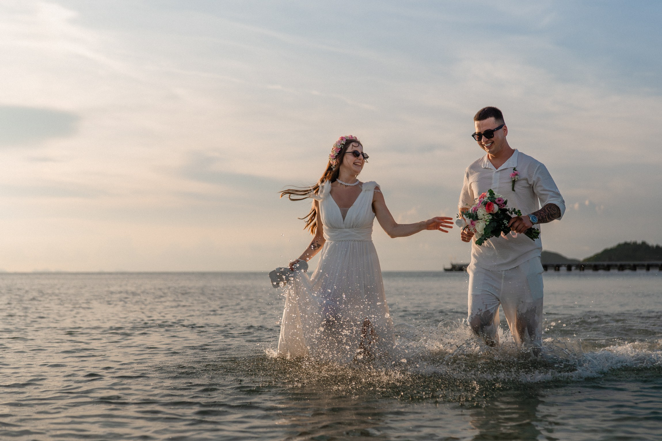 Wedding on the Beach in Koh Samui, Thailand | Tropical Destination Wedding