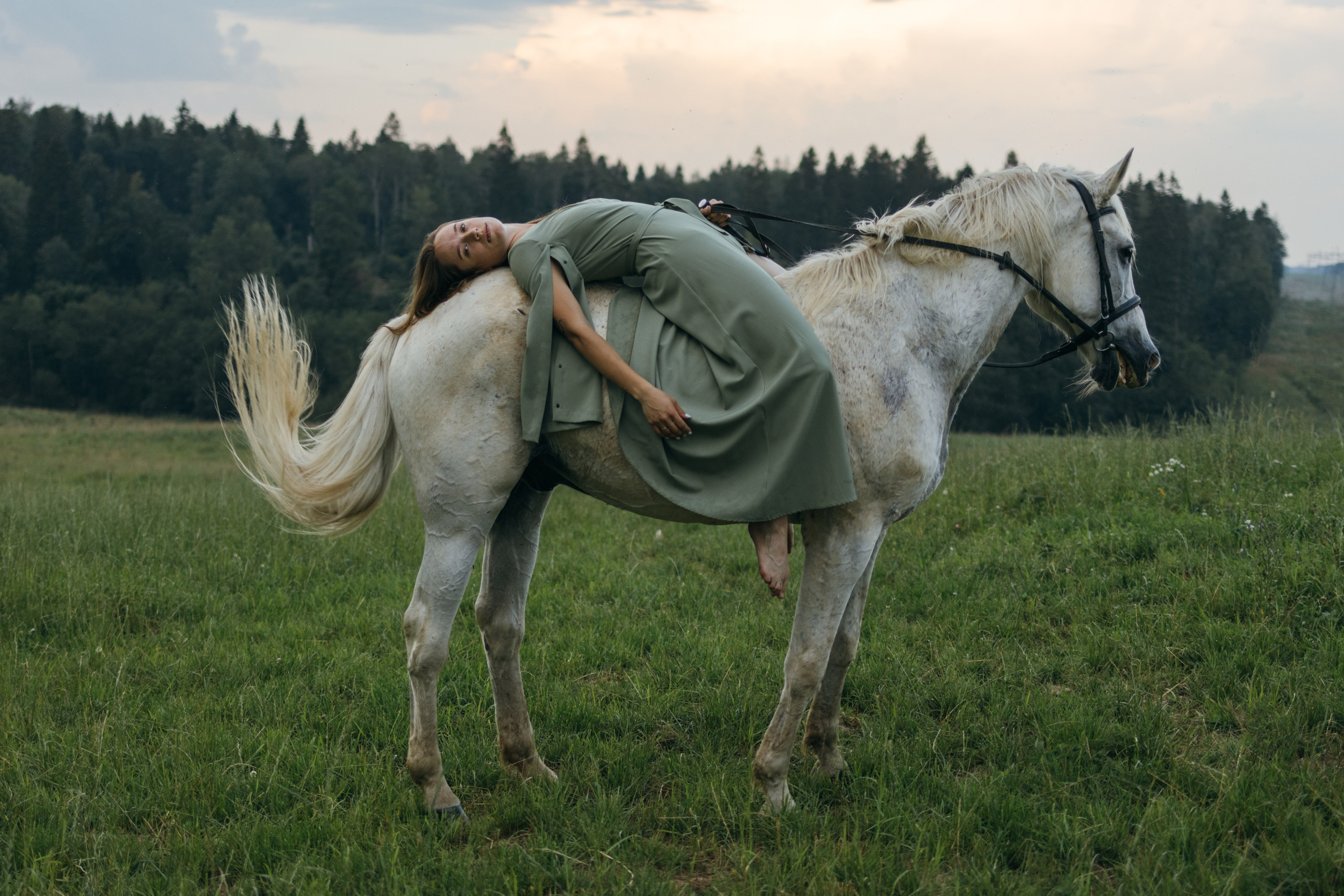 Софья и ее верный друг Чернигов. Фотограф Ирина Панина