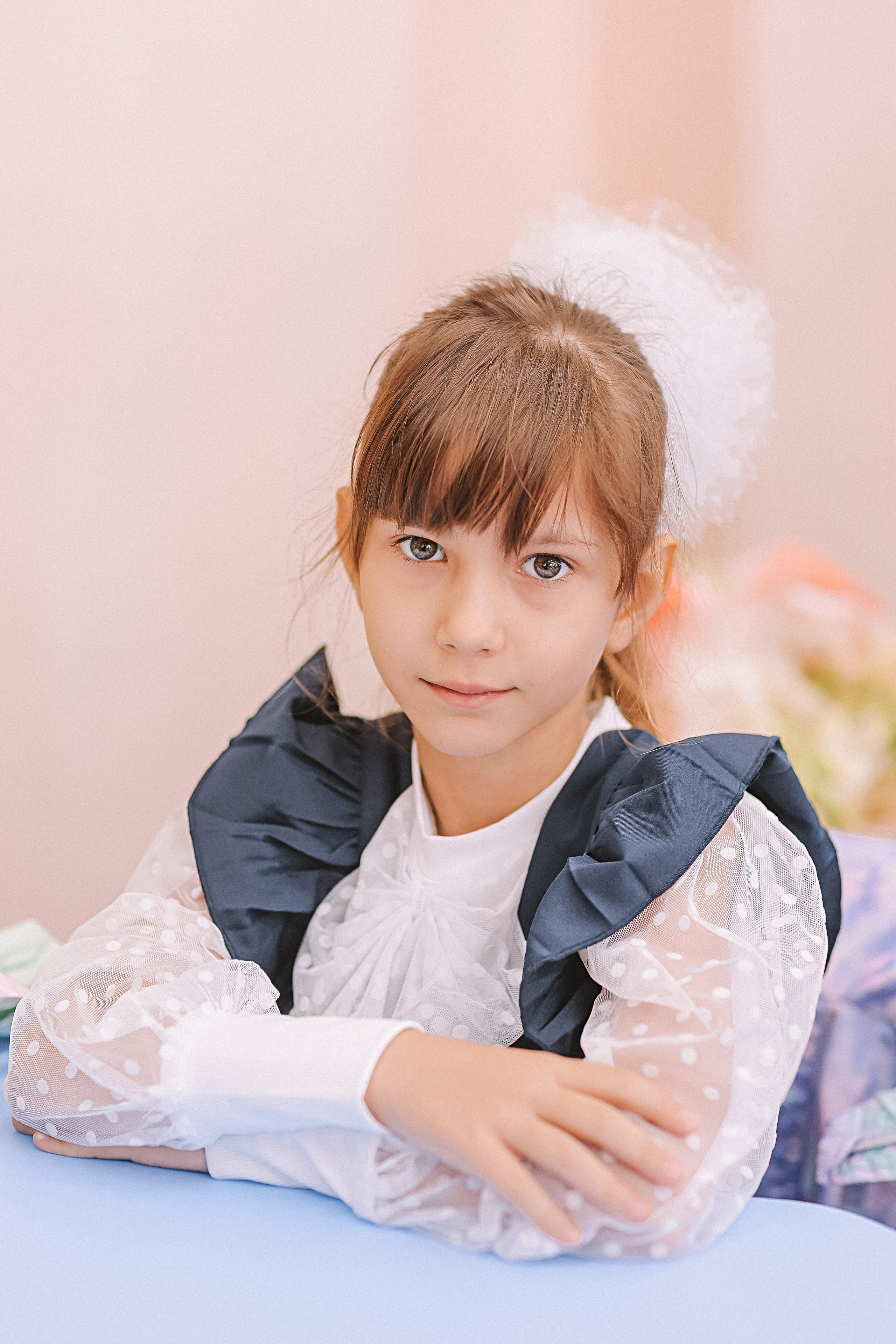 1 сентября линейка+кл час+портреты. Семейный фотограф Тюмень, фотограф на роды Салмина Мария