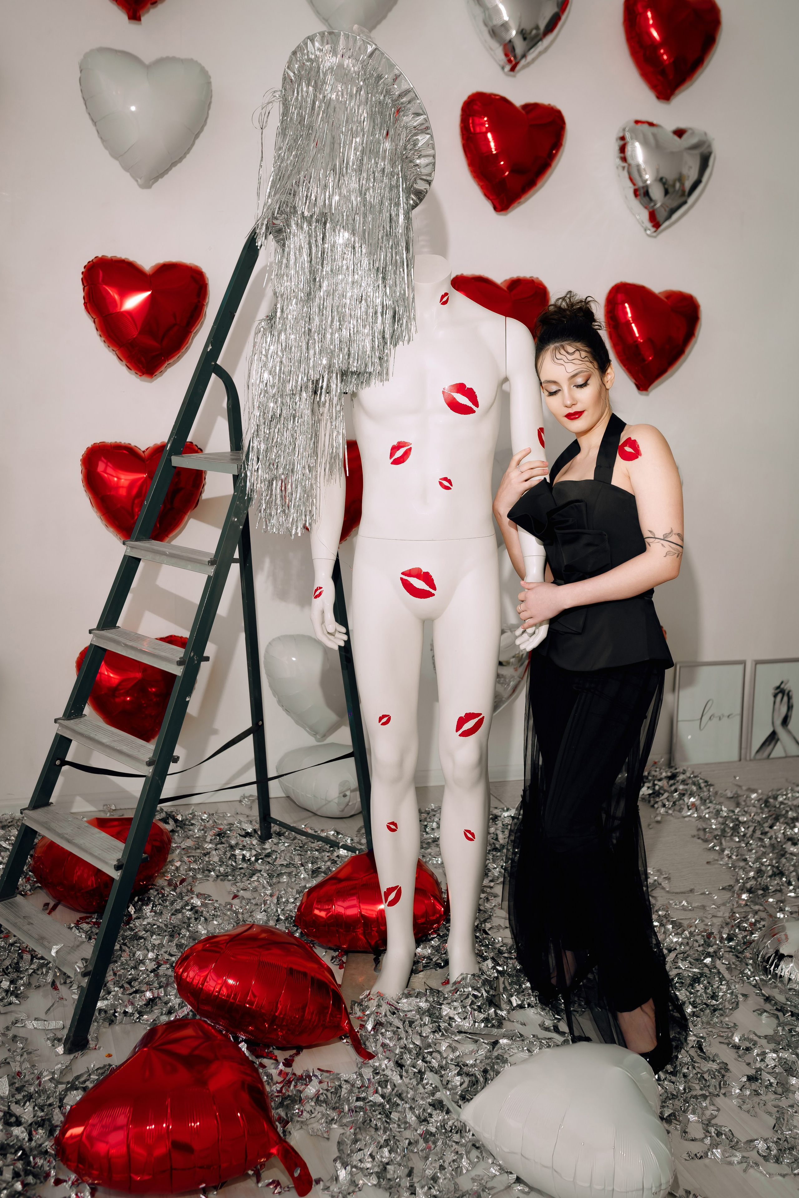 Фотосессия в студии на 14 февраля. Фотограф Ким Наталья в Красноярске