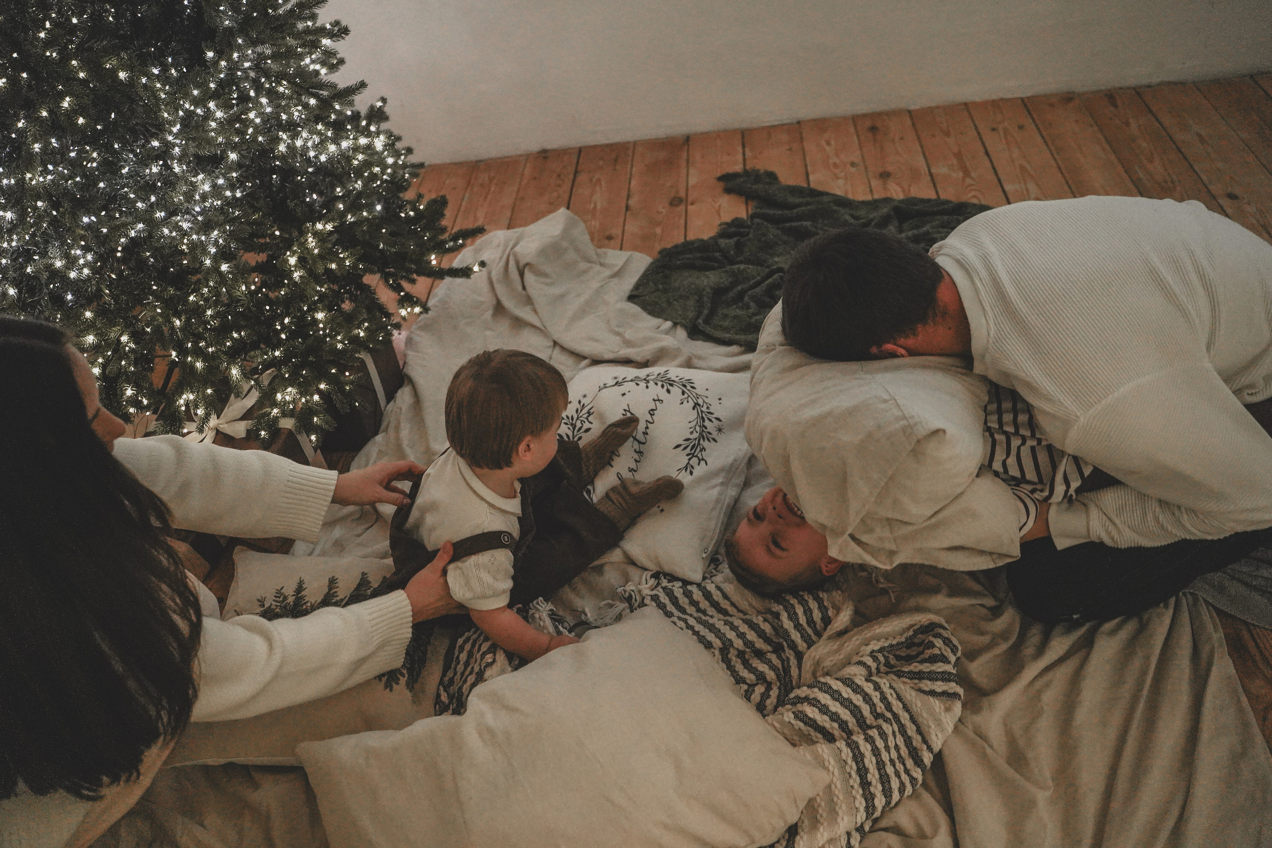 Новогодняя ночная фотосессия. Семейный и женский фотограф в Краснодаре Анастасия Приймак