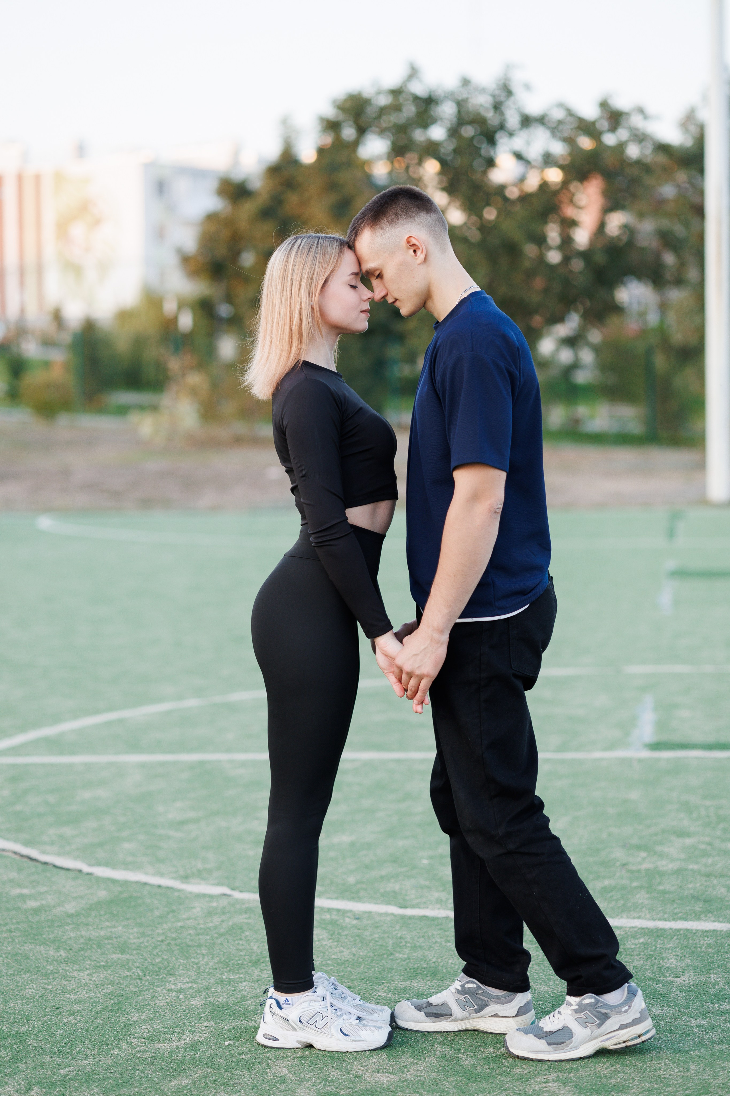 На спорт площадке (Настя+Игорь). Photograph Svetlana Volkova