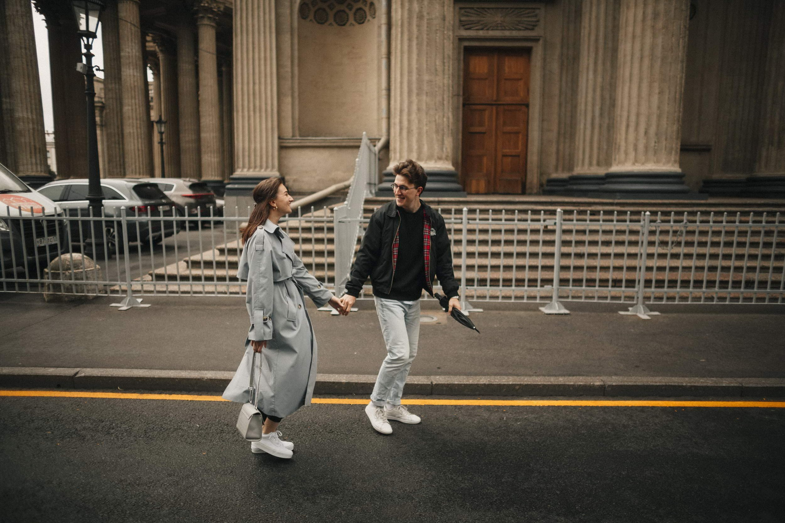 Прогулка влюблённых по СПб. Свадебный фотограф Игорь Брундасов 8PHOTO на свадьбу венчание загс СПб