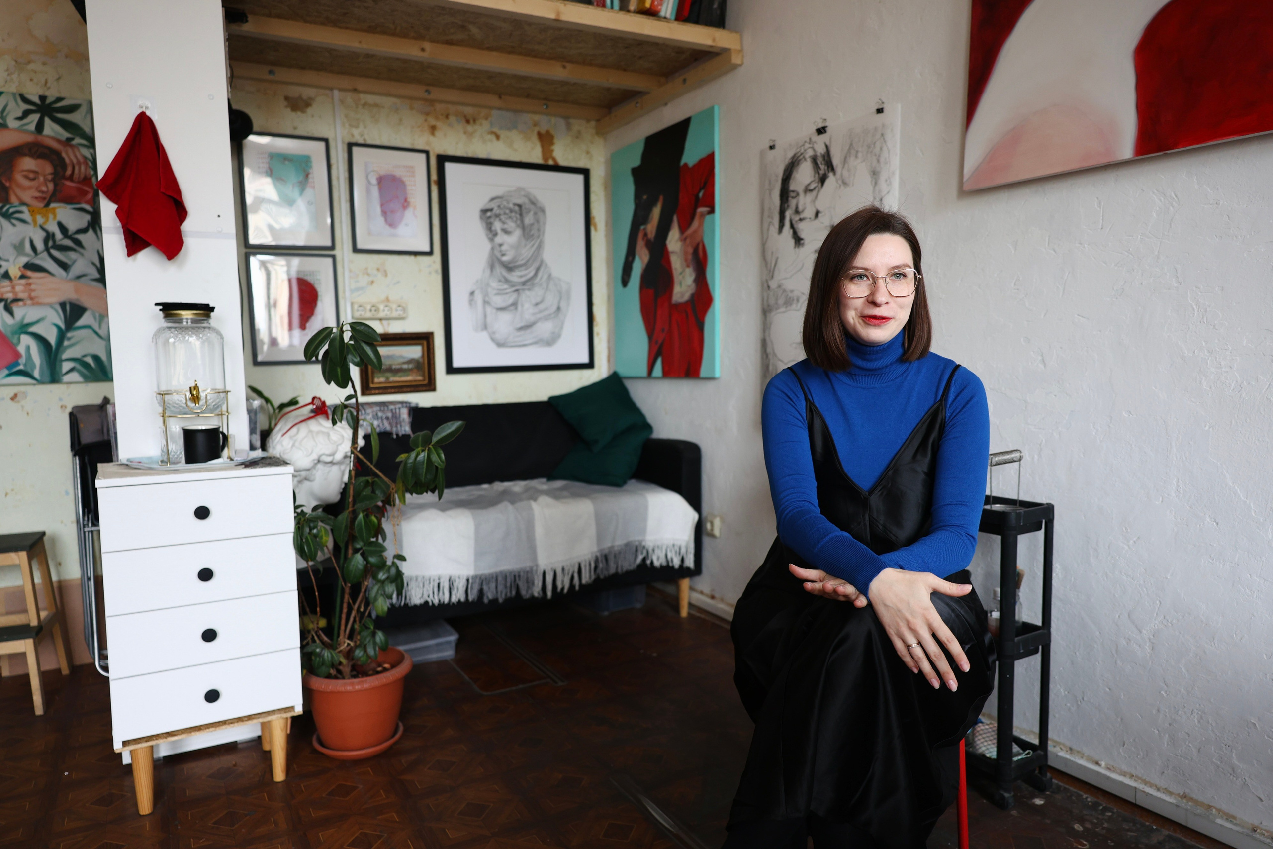 Марина Алтухова. Художница. Репортажный фотограф Наталья Лапцевич