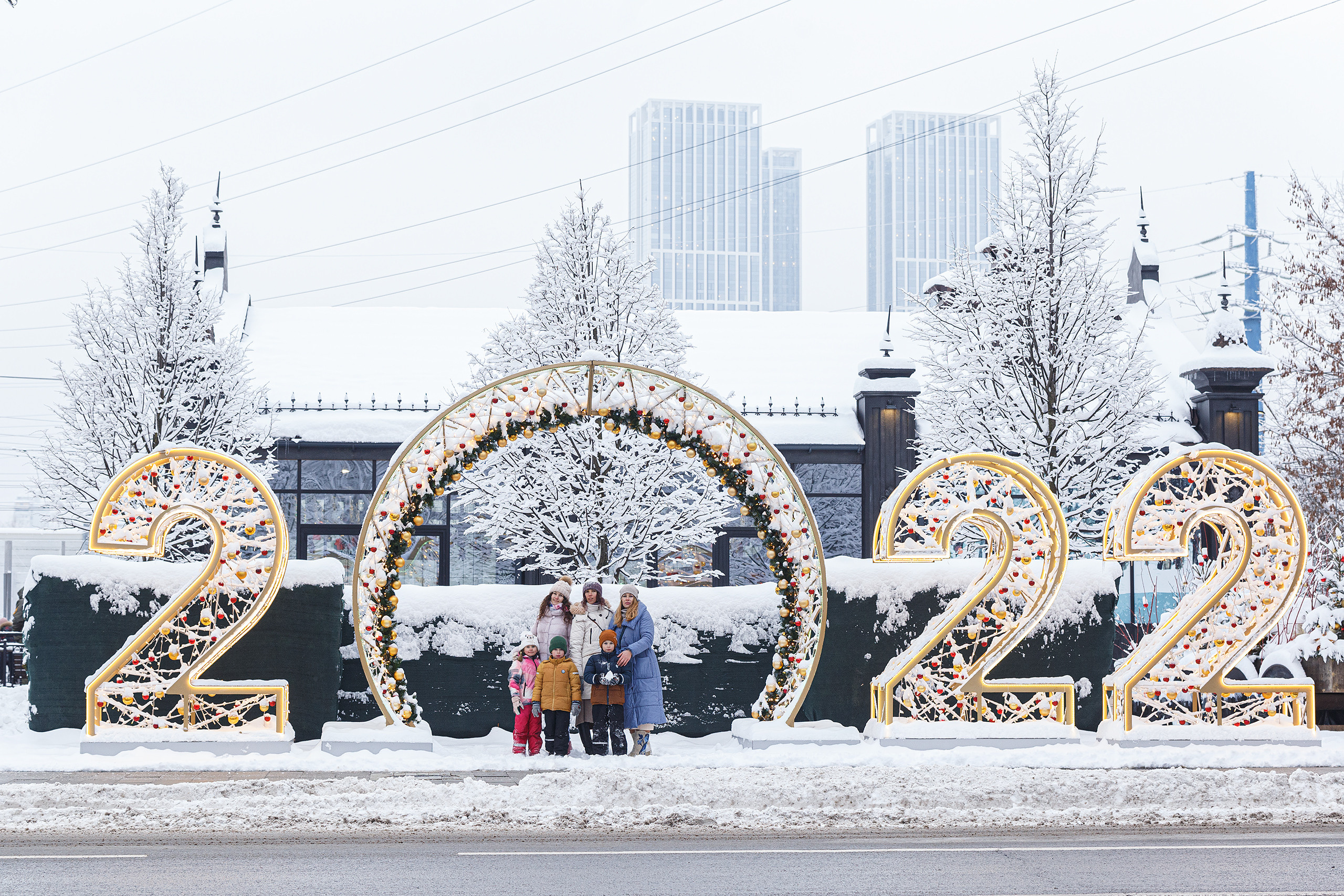 Новогодняя фотосессия. Репортажный фотограф в Москве Сергей Сомсиков