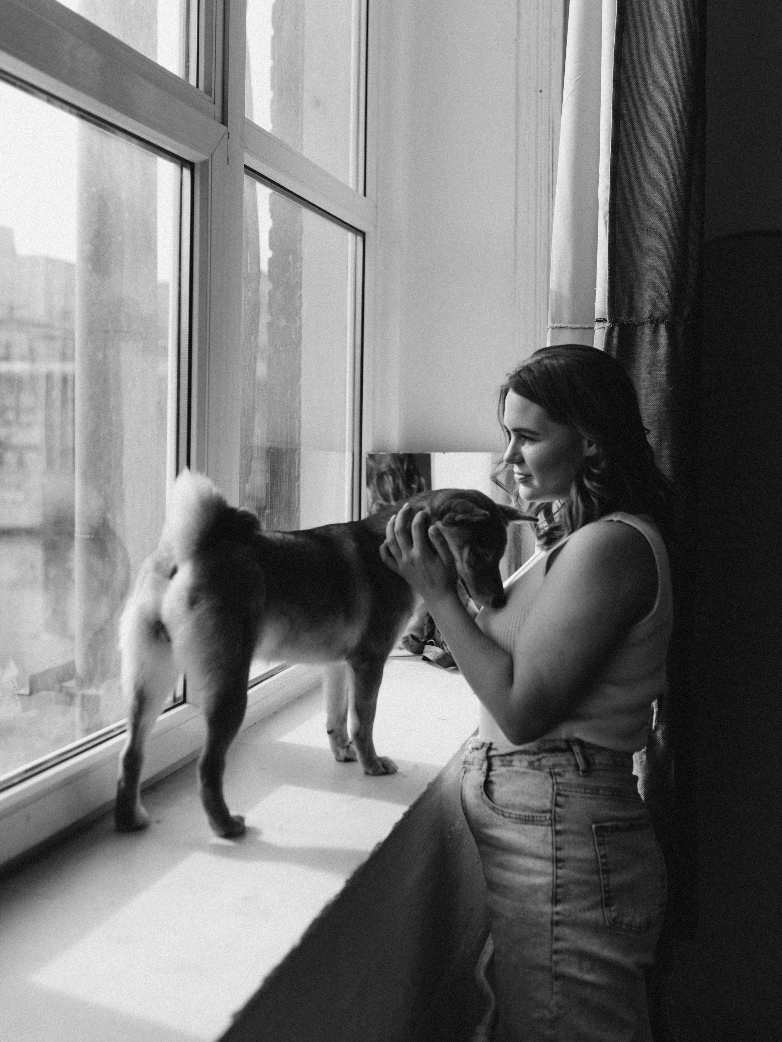 Мика и Настя. Фотограф-анималист в Москве Кириллова Татьяна