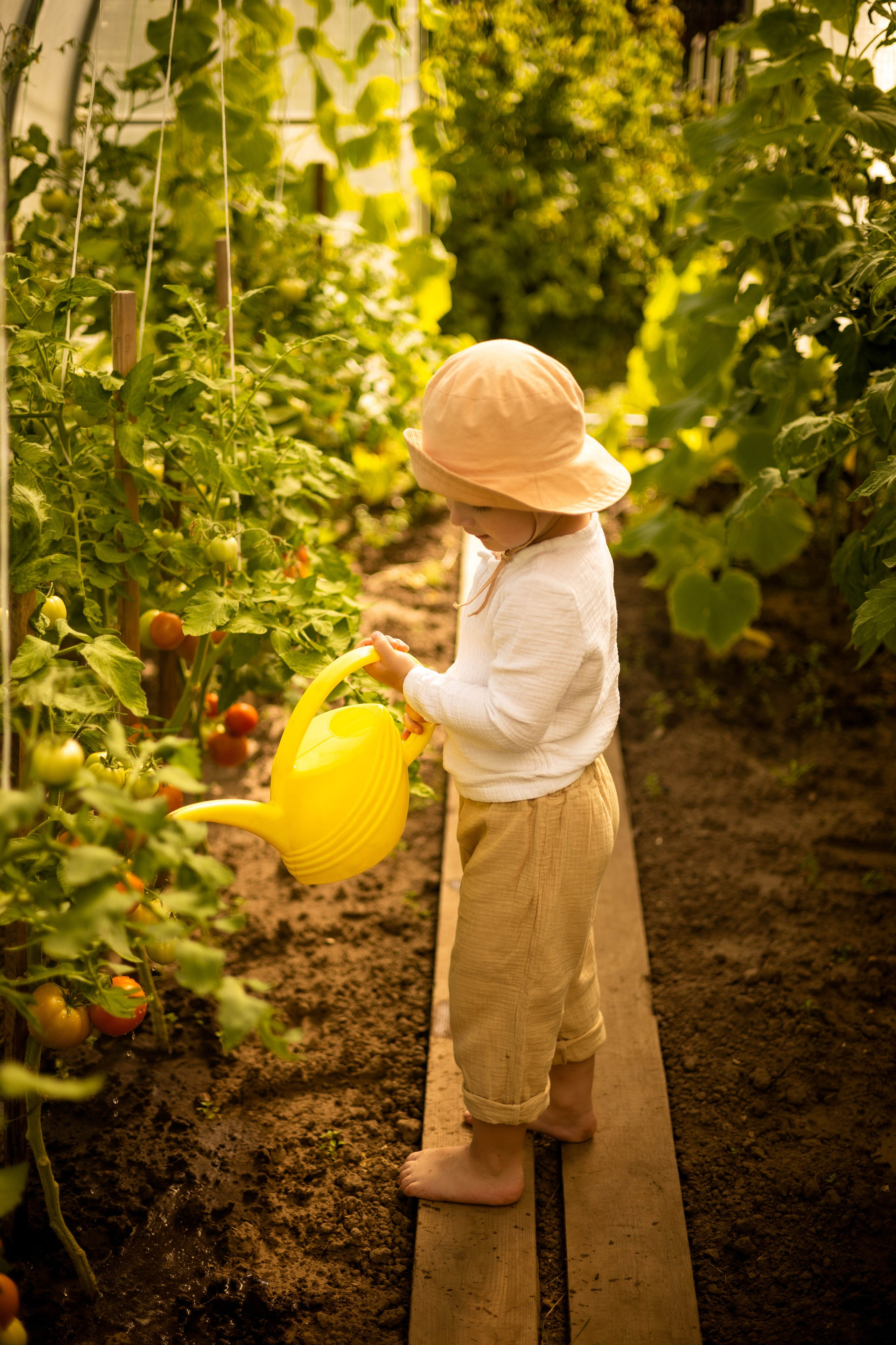 Детская фотосессия. Помидорки. Фотограф Самойлова Анна Архангельск, Северодвинск