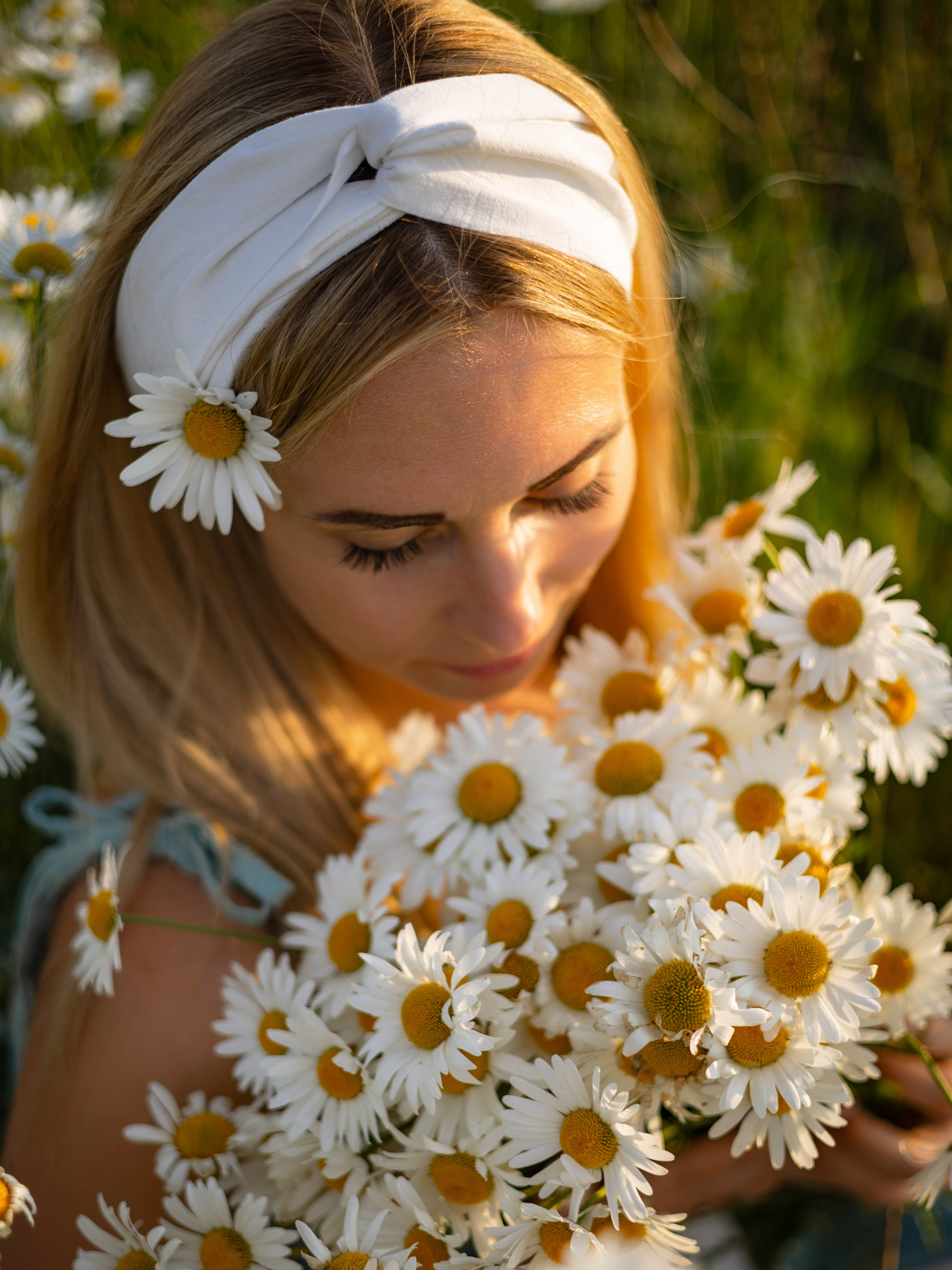 Индивидуальная фотосессия. Ромашки. Фотограф Самойлова Анна Архангельск, Северодвинск