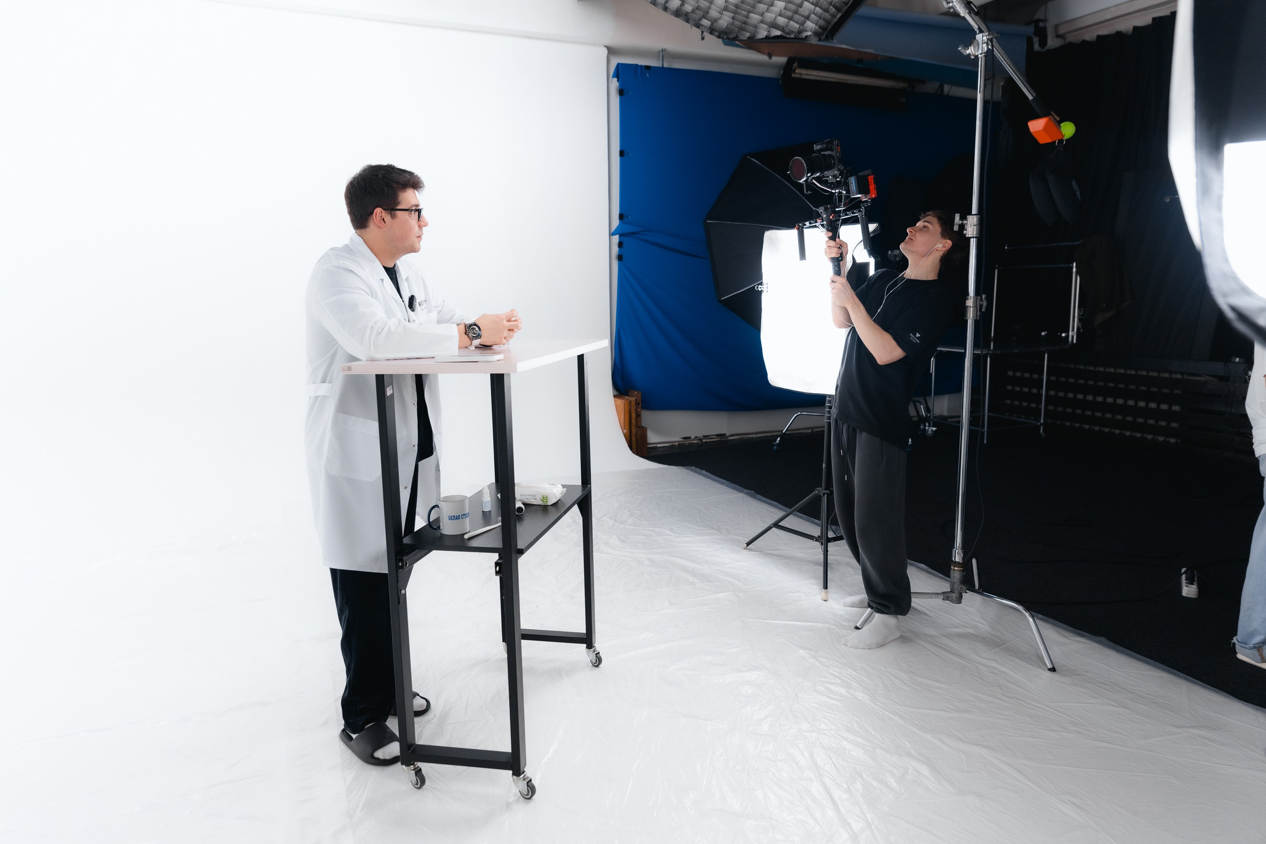 Бэкстейдж съемки Argymax. Фотограф Иван Косарев