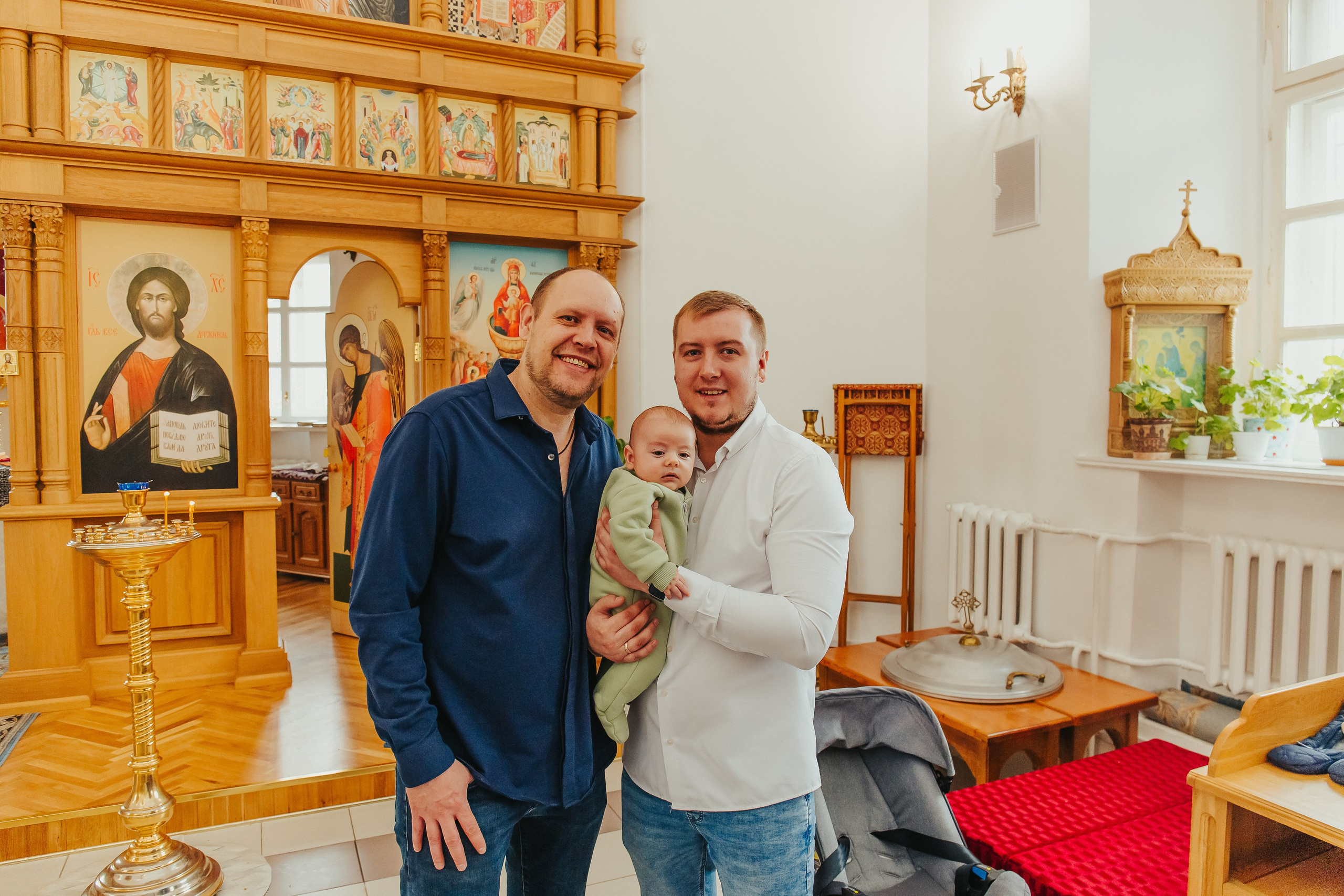 Фотосъемка крещения ребенка. Фотограф новорожденных и детский в Сергиевом Посаде Кругликова Юлия