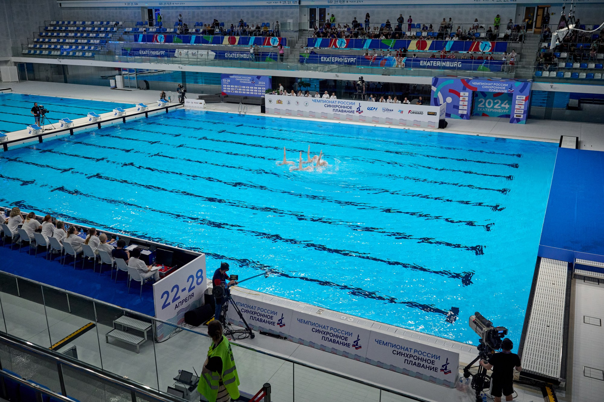 Чемпионат России Синхронное плавание 2024. Мезенцев Евгений фотограф