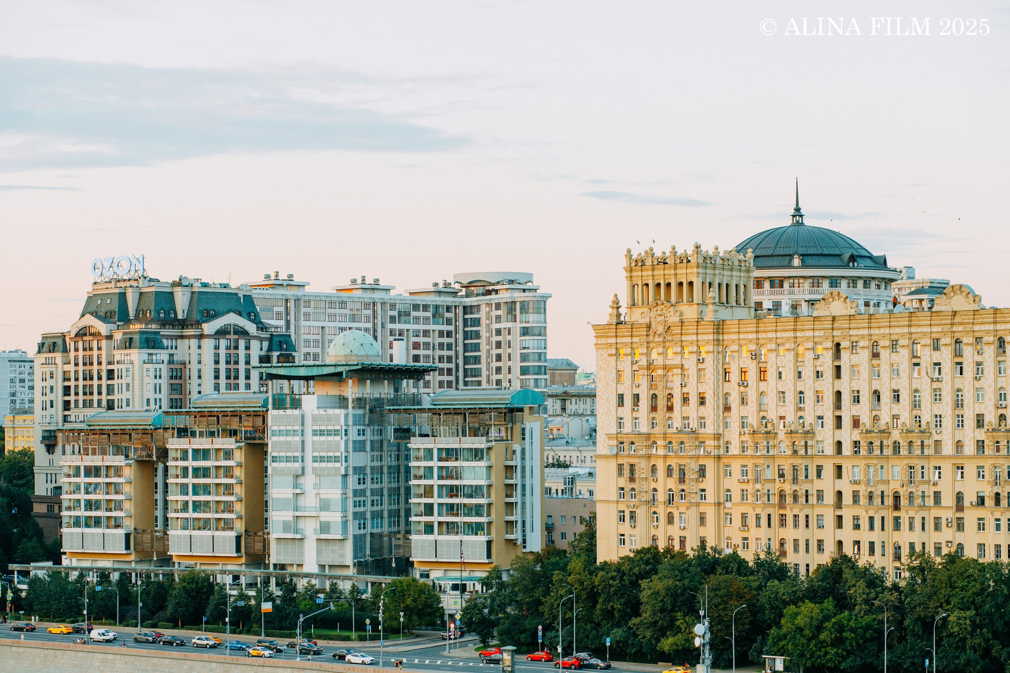 Фотосессия на крыше в Москве. Фотограф в Санкт-Петербурге Alina Film