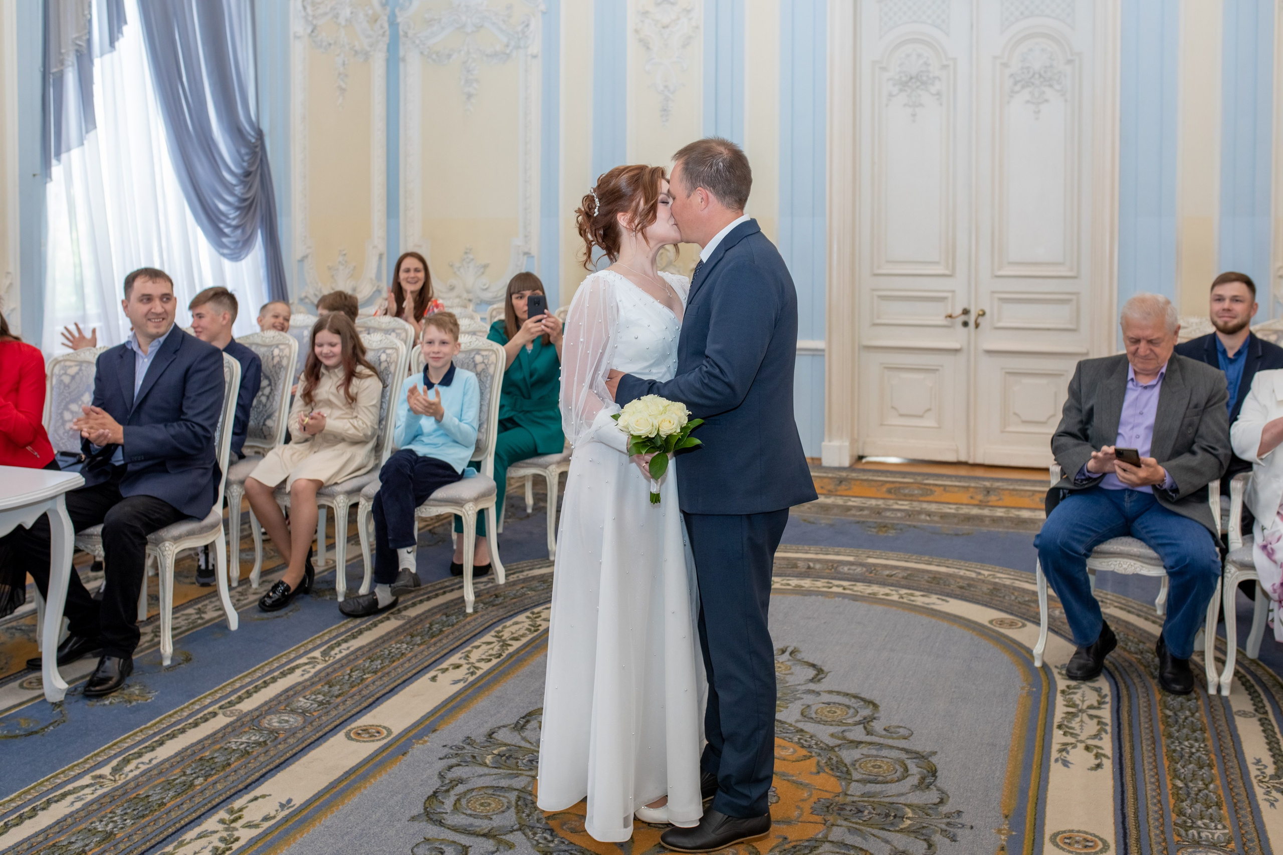 Татьяна и Роман. Регистрация брака во Дворце бракосочения № 2 и прогулка. Свадебный и семейный фотограф в Санкт-Петербурге и Сестрорецке