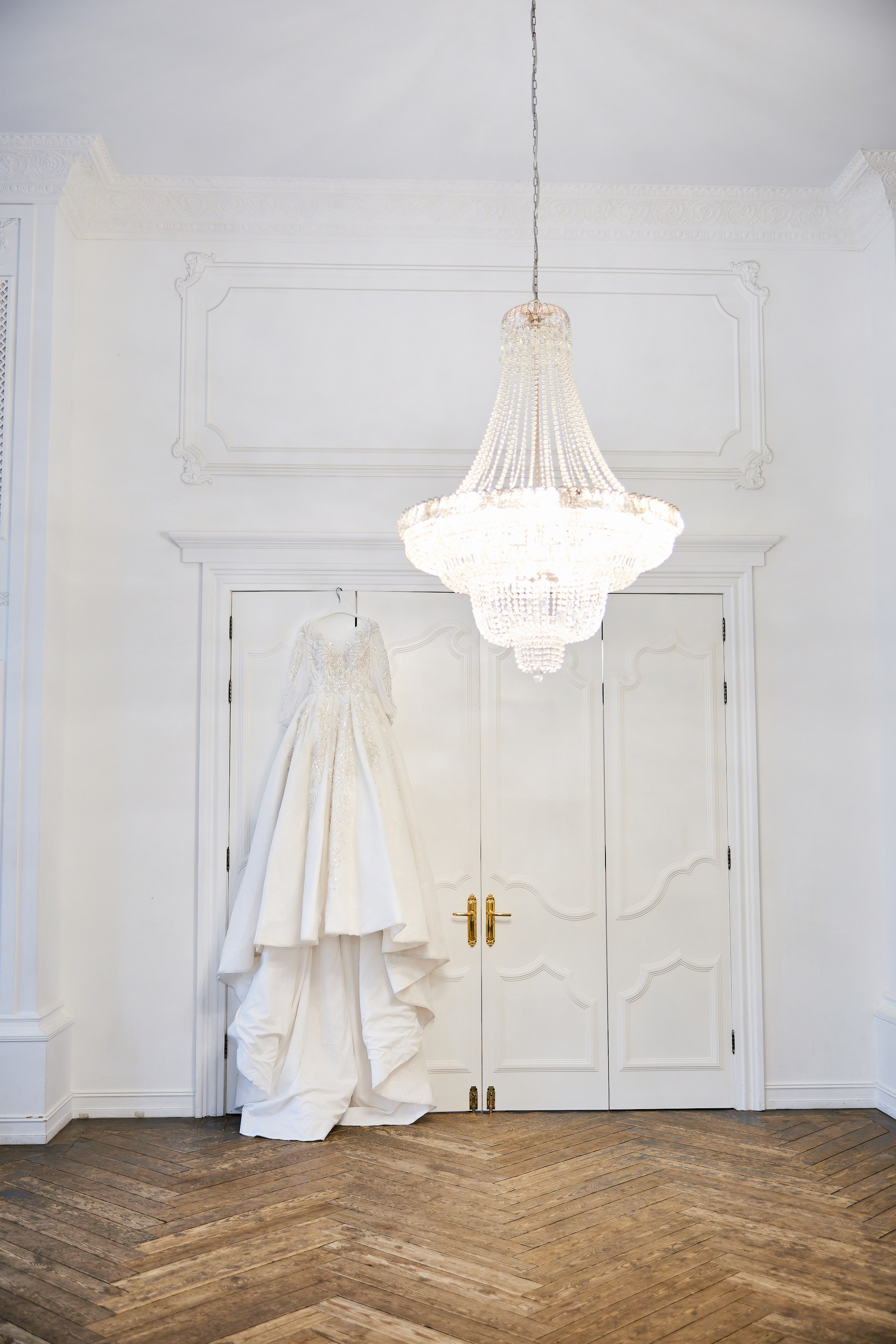 Свадебная фотосессия в студии. Свадебный фотограф Сергей Колбинский