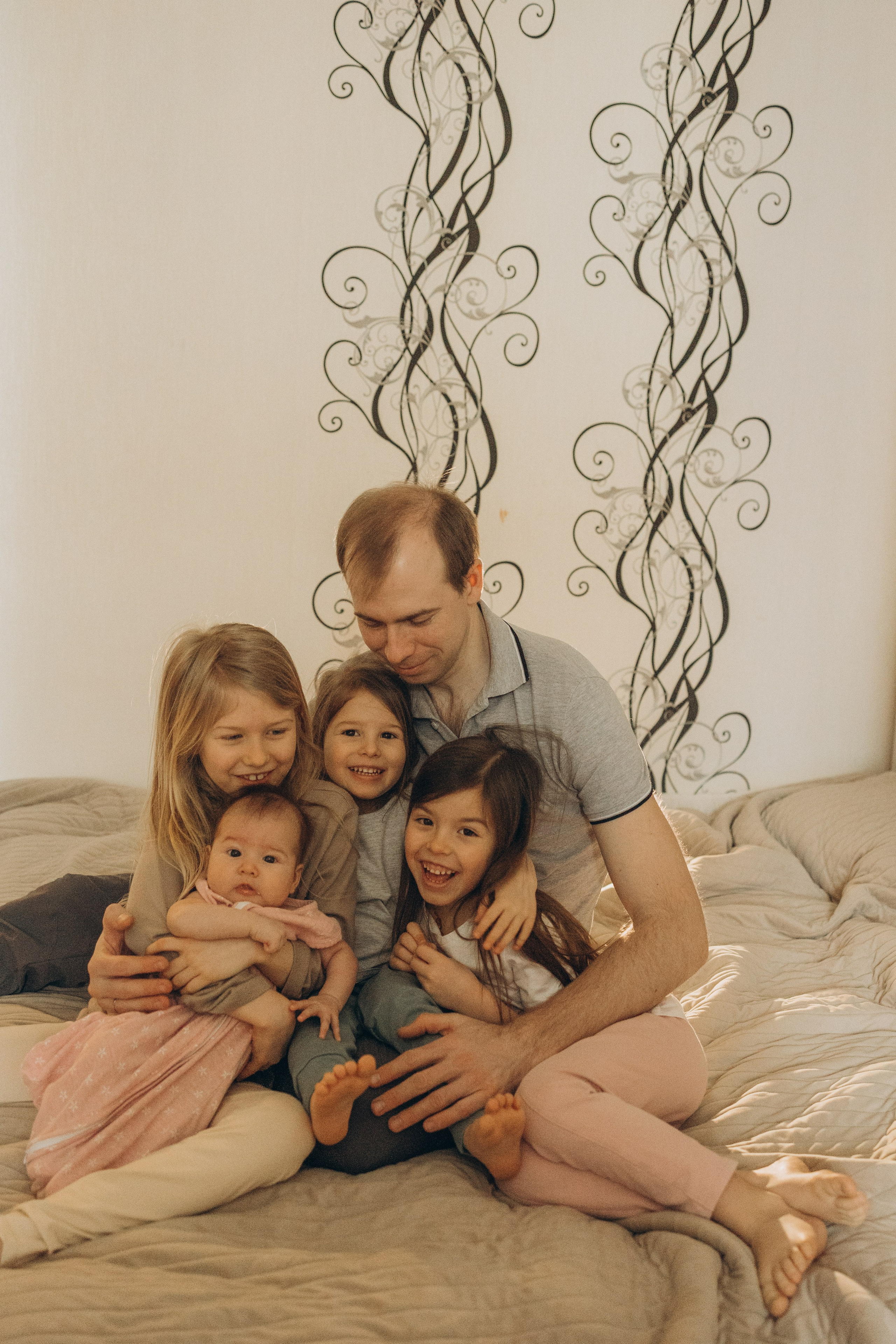 Эля, Вася, Алиса, Ева, Мира и Яся. Семейный фотограф в Москве Виктория Ястребинская