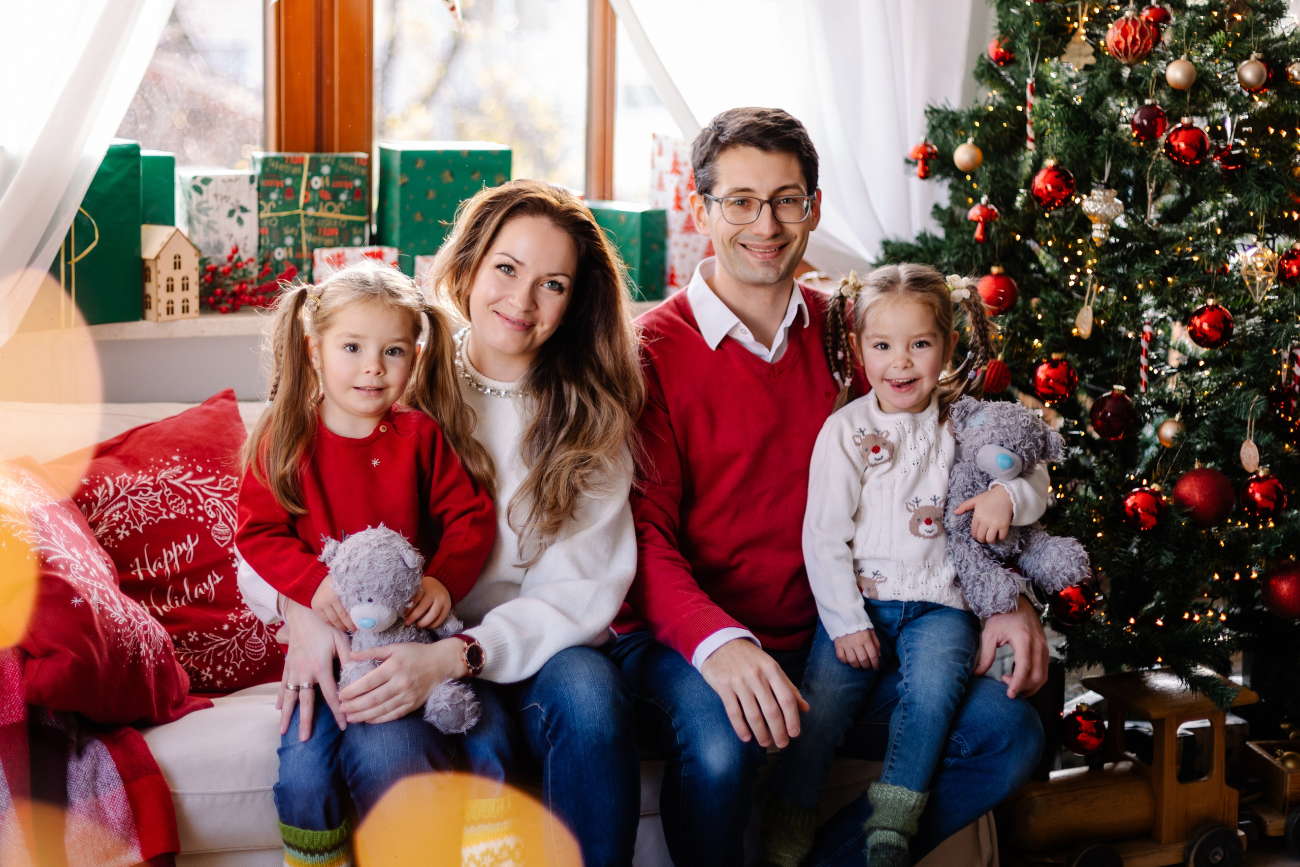Новогодний. Семейный фотограф в Мюнхене Даша Антипина