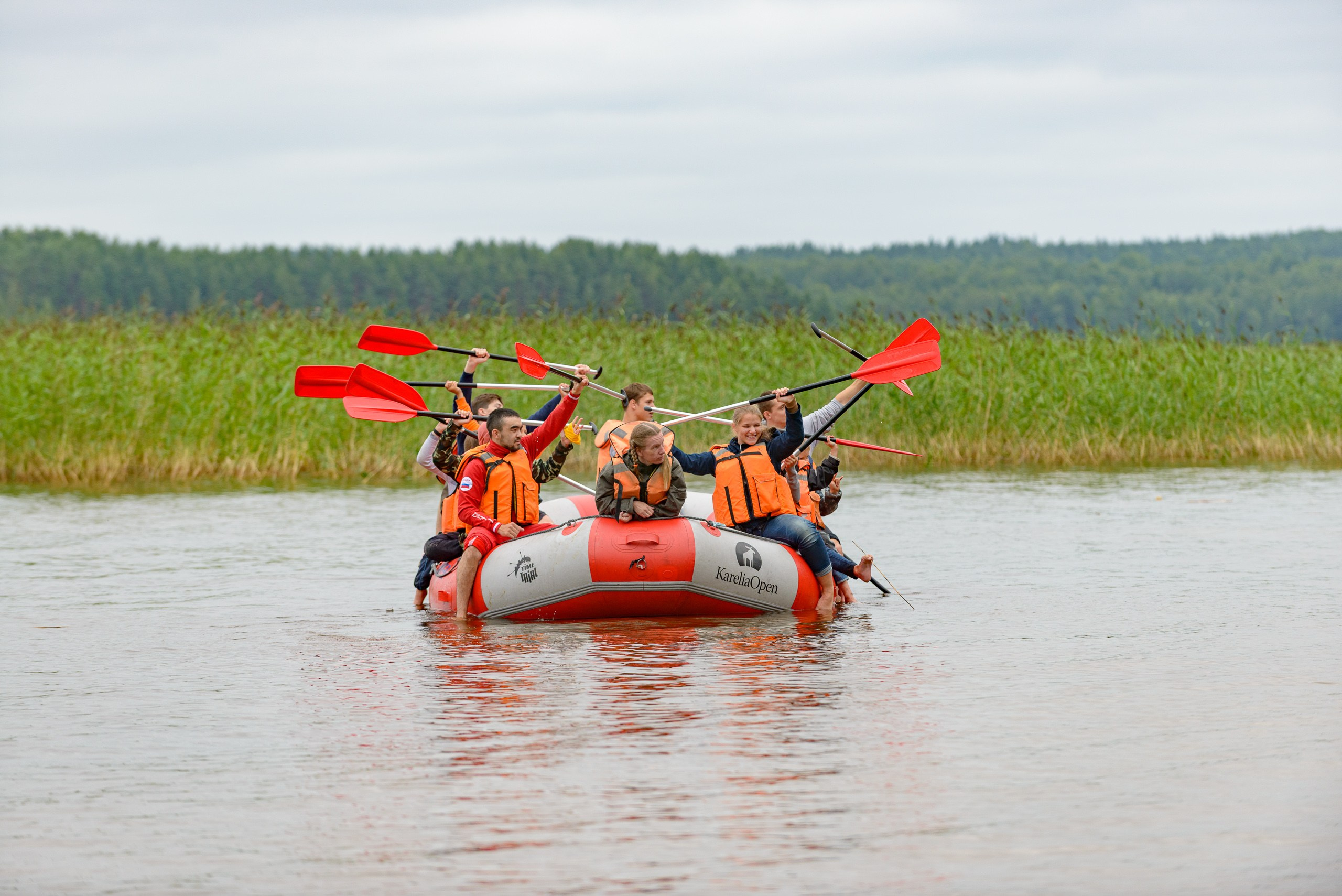Летние тренировочные сборы Школы Боевых Искусств «МОН» 2013, рафты