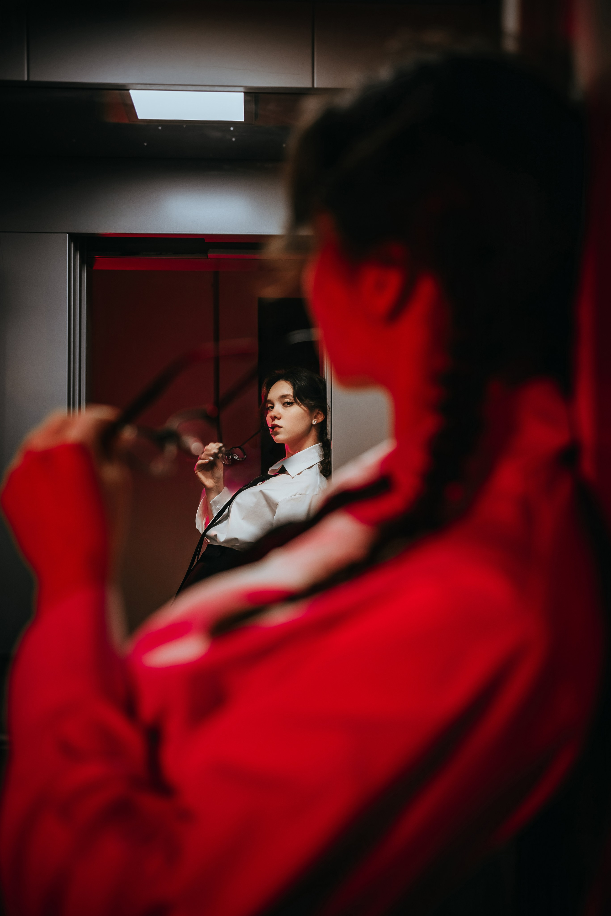 Фотосессия на парковке Лента Кемерово