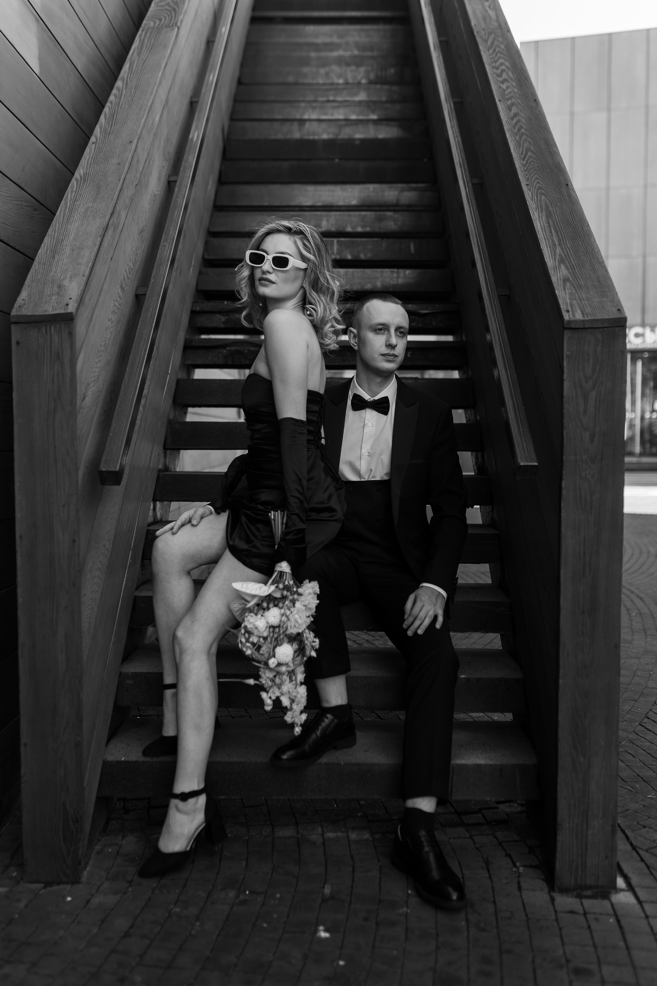 Чёрно-белые страницы Vogue. Свадебный фотограф Елена Рубцова