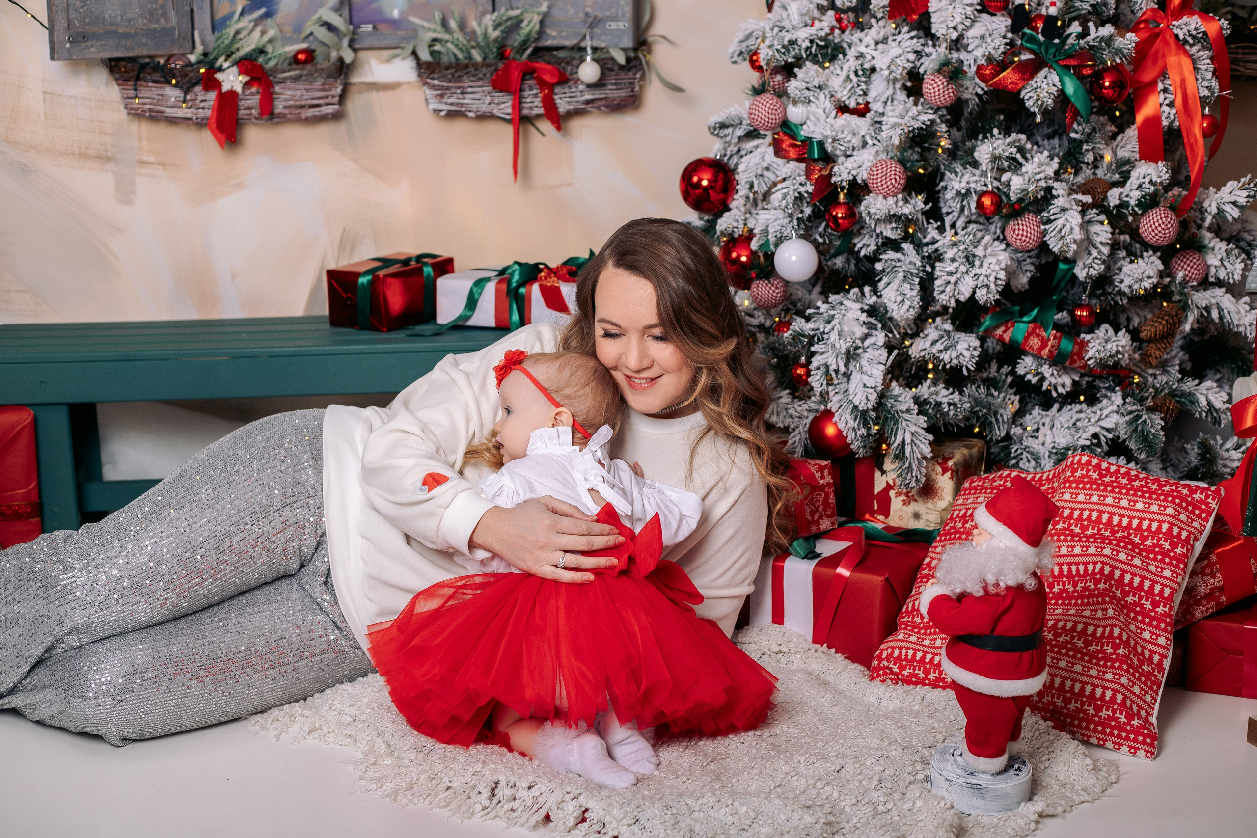 Новогодняя фотосессия фотодень спб с кроликами. Фотограф в Санкт-Петербурге, Анна Скворцова