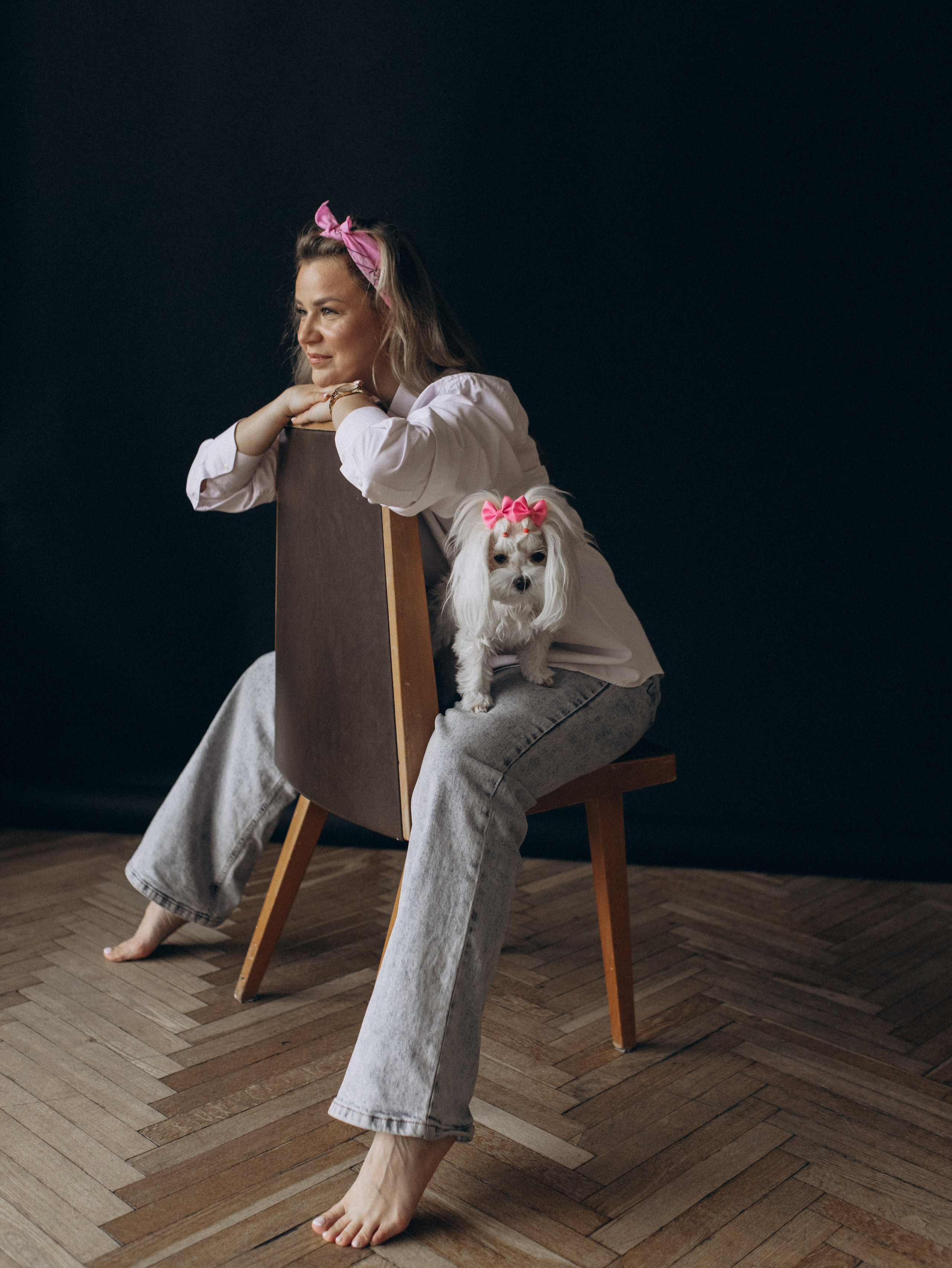 Мира и Таня. Фотограф-анималист в Москве Кириллова Татьяна