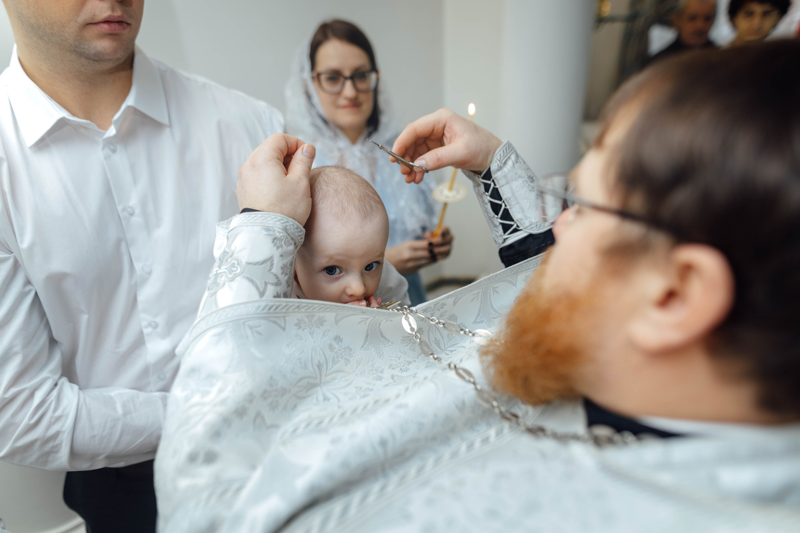 Крещение Матвея, храм Святой Троицы, декабрь 2025