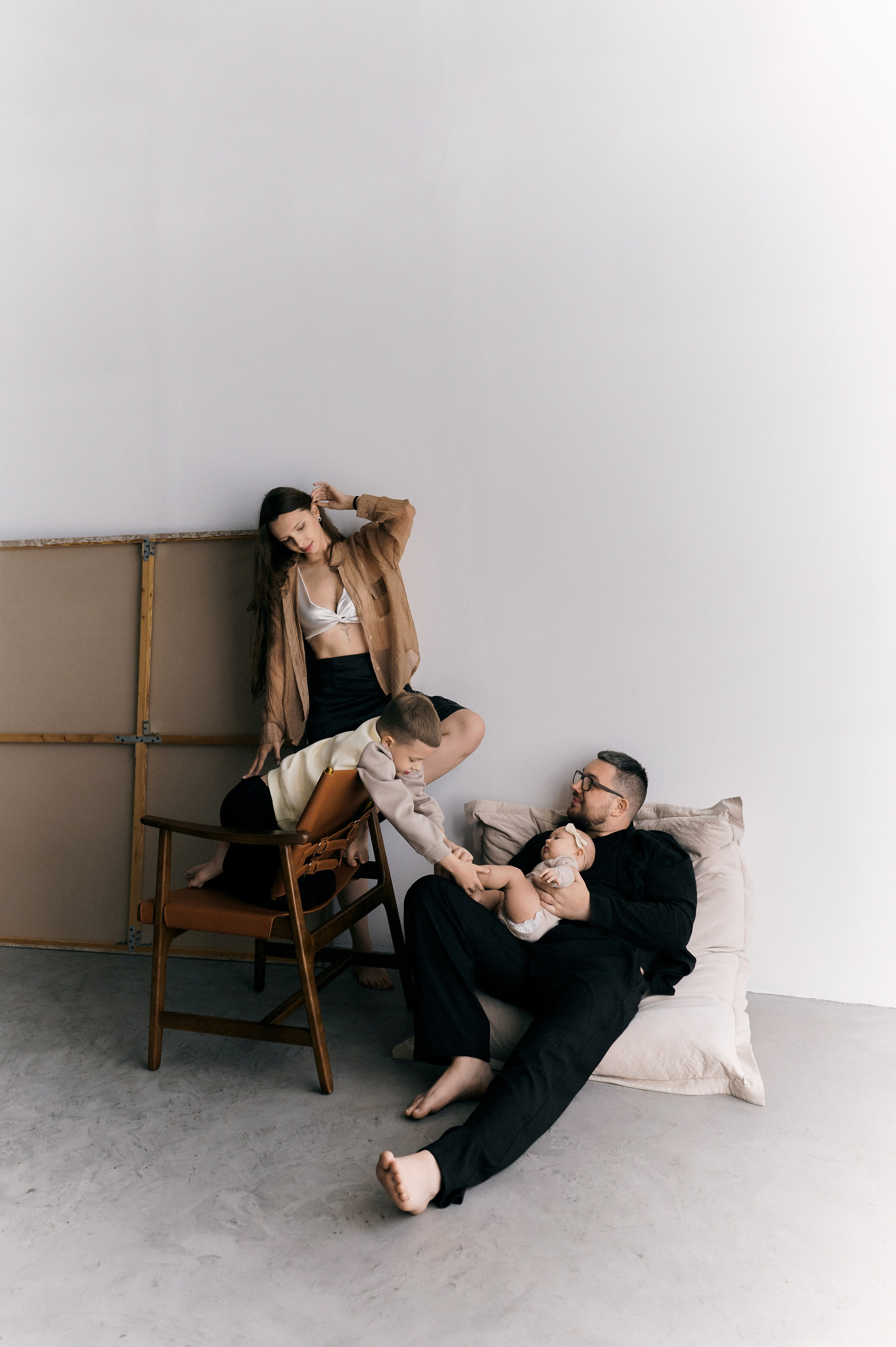 Лиза и ее семья. Фотограф Регина С