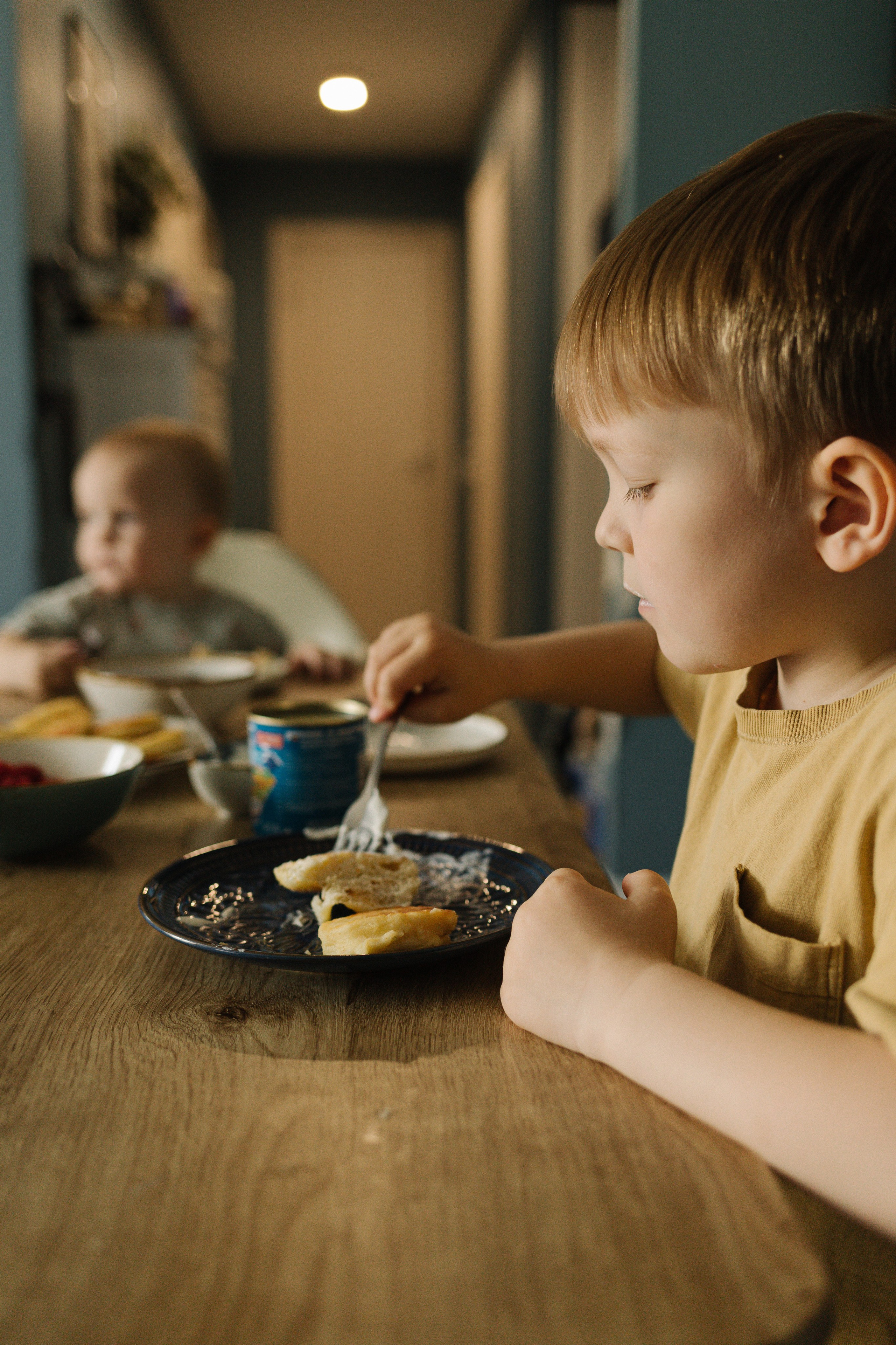 На завтраке!. Семейный фотограф Юлия Клишина