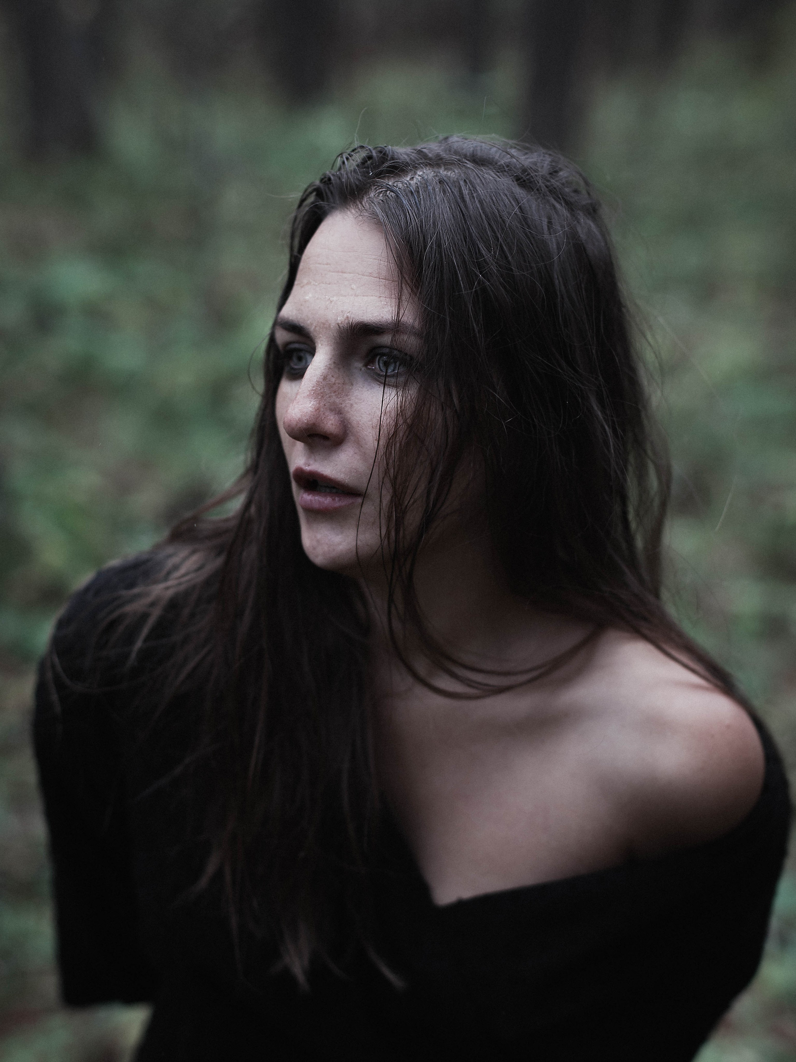 Лес Холод Октябрь. Ню Фотограф Александр Касымов Москва, фотосессии, Химки фотограф