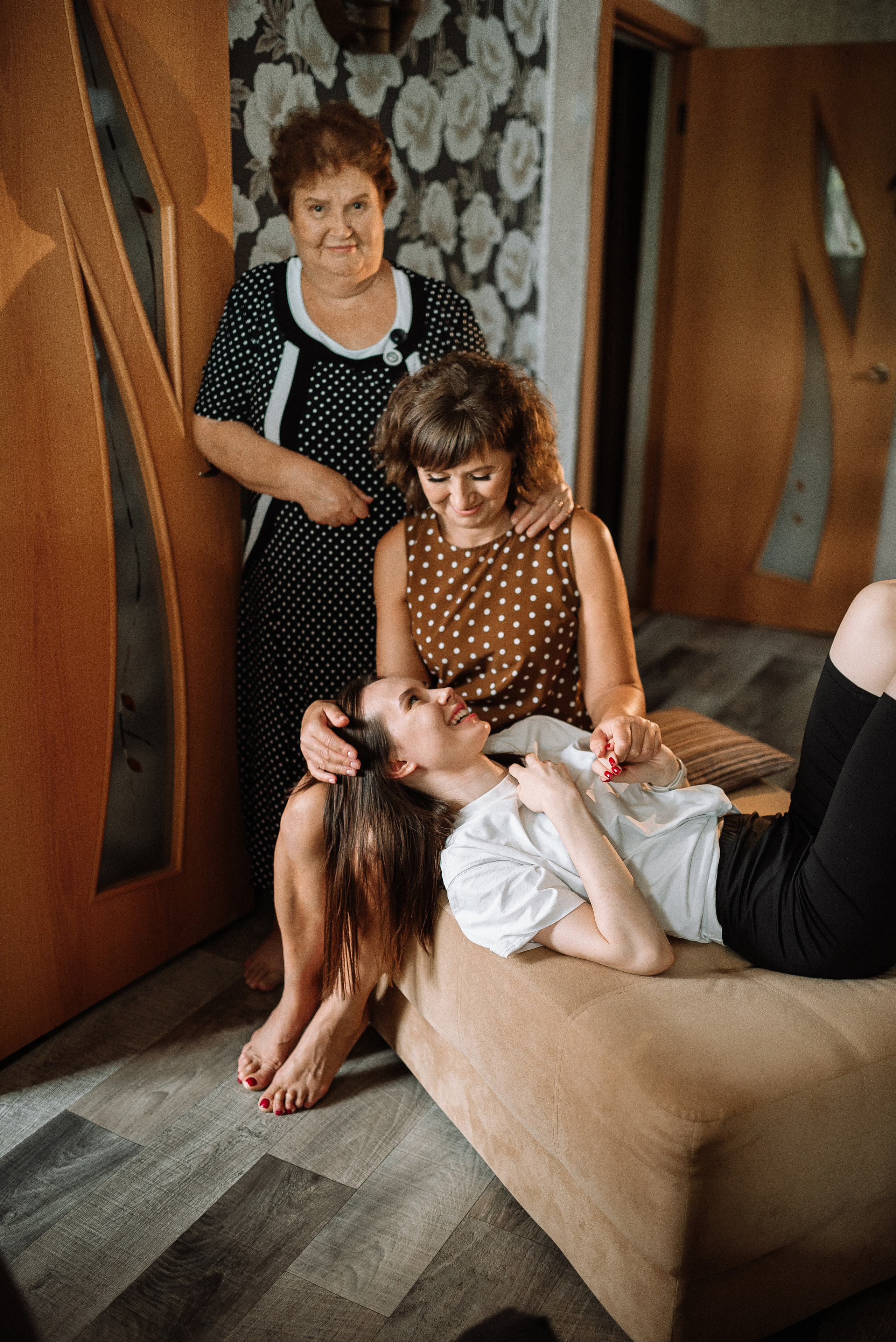 Бабушка как самое главное. Фотограф Котова Валентина