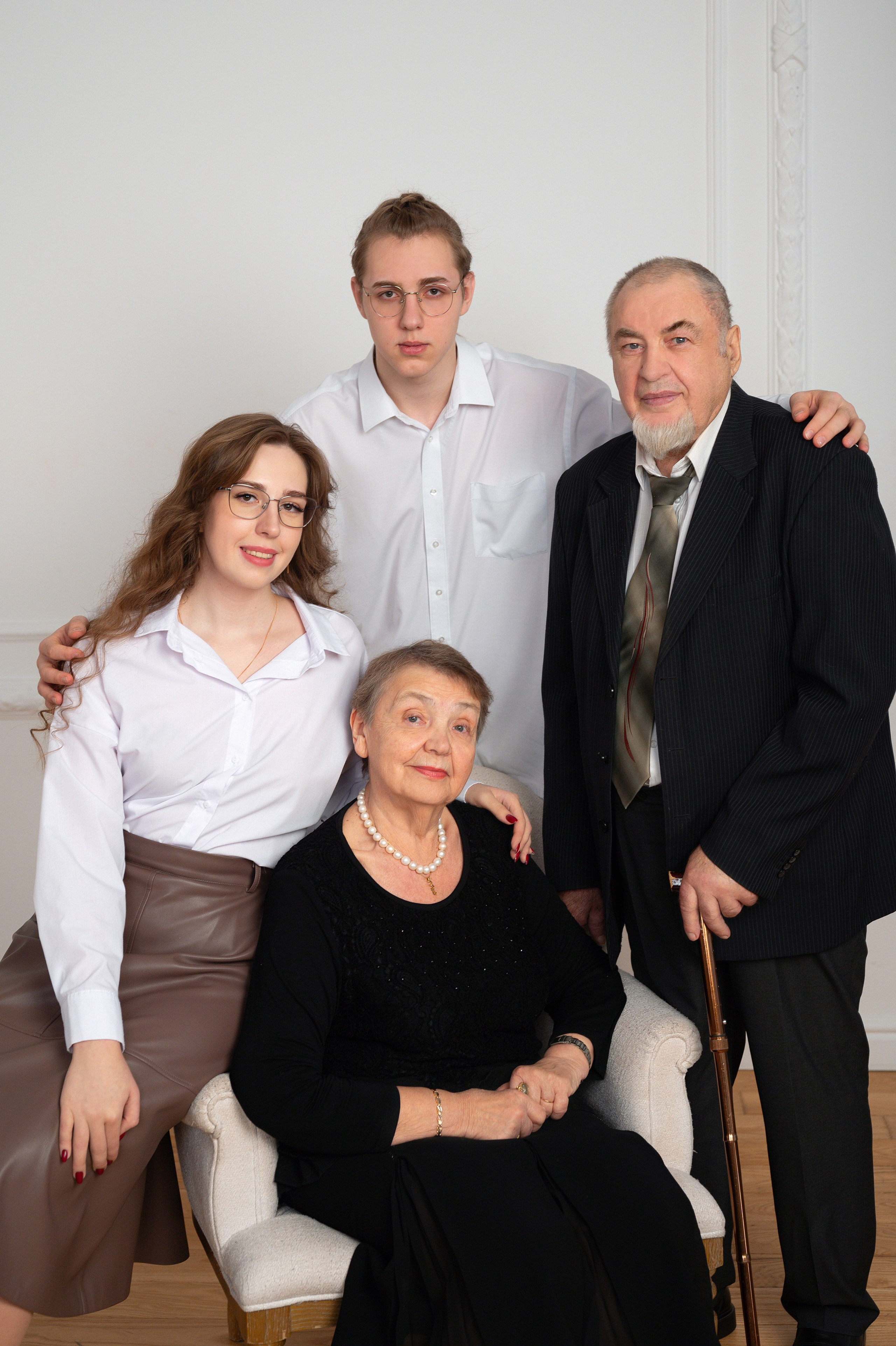 Фотосессия большой семьи. Фотограф Юлия Кондратьева