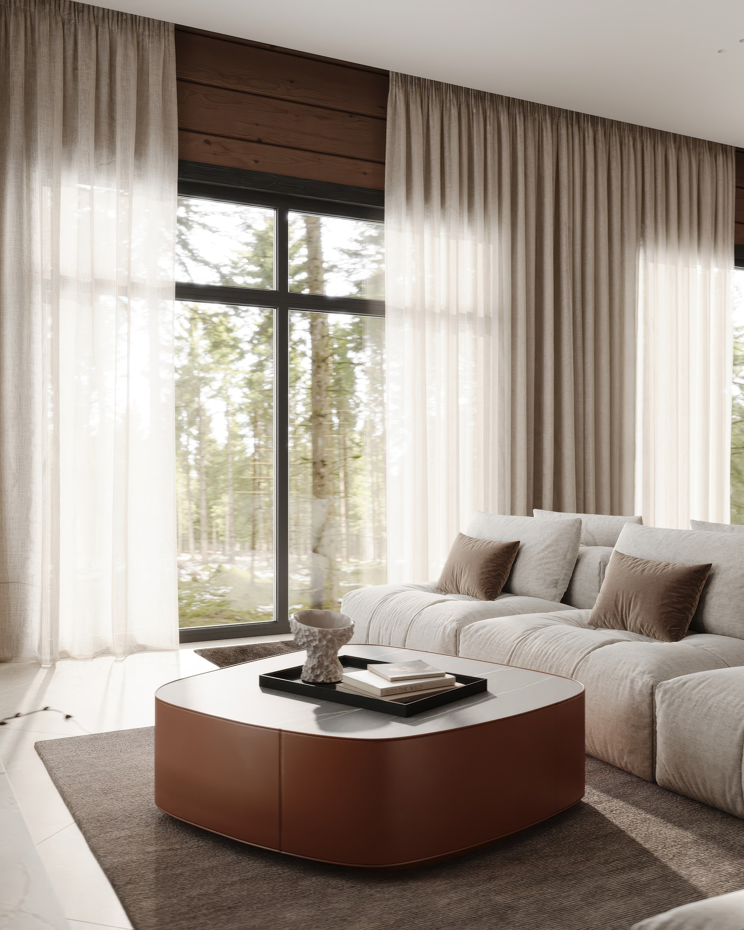 Частный дом/ Дизайнер: LINES DESIGN. Студия интерьерной визуализации tmshkn.vis