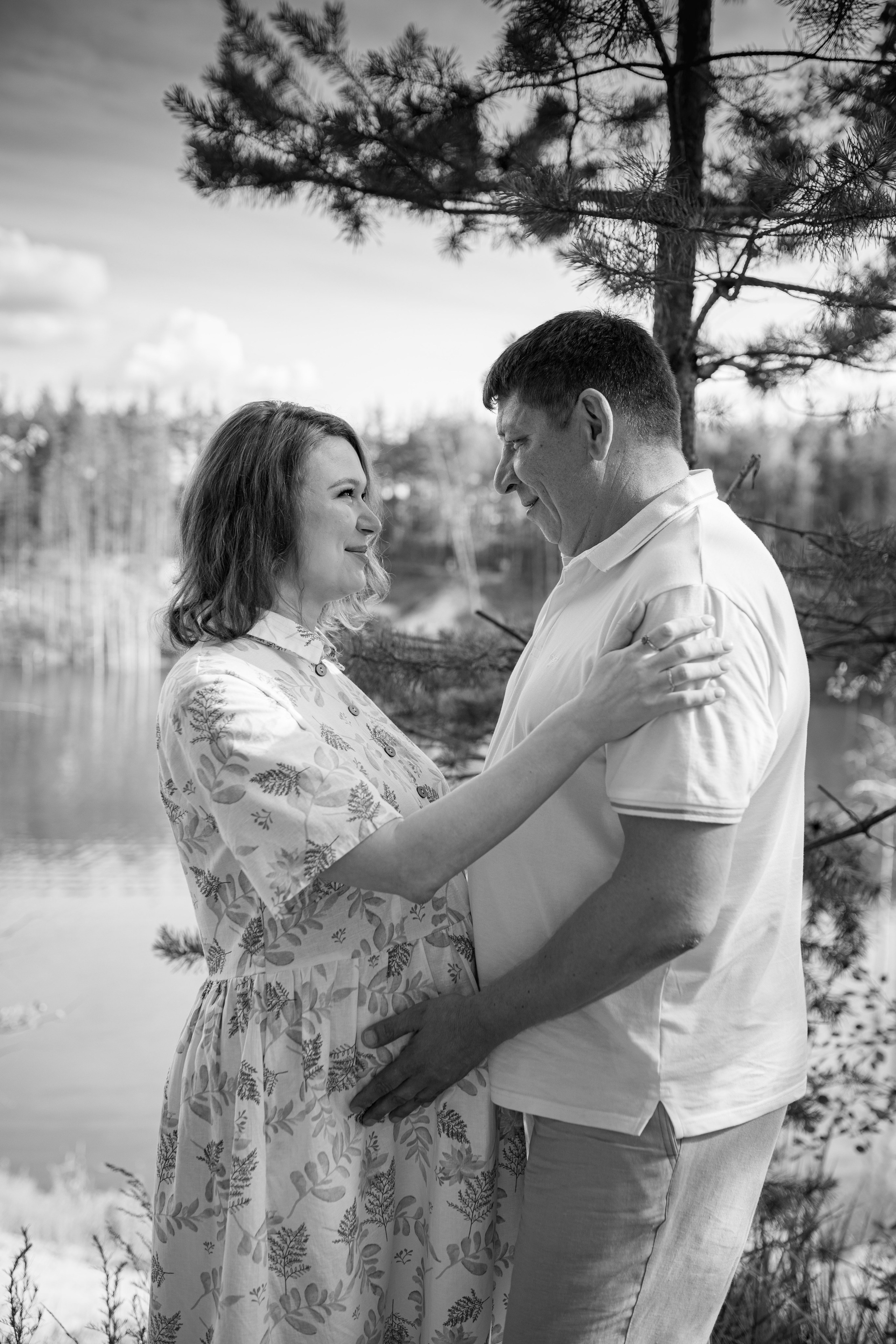 Фотосессия беременности на карьере. Фотограф в Железнодорожном и Балашихе