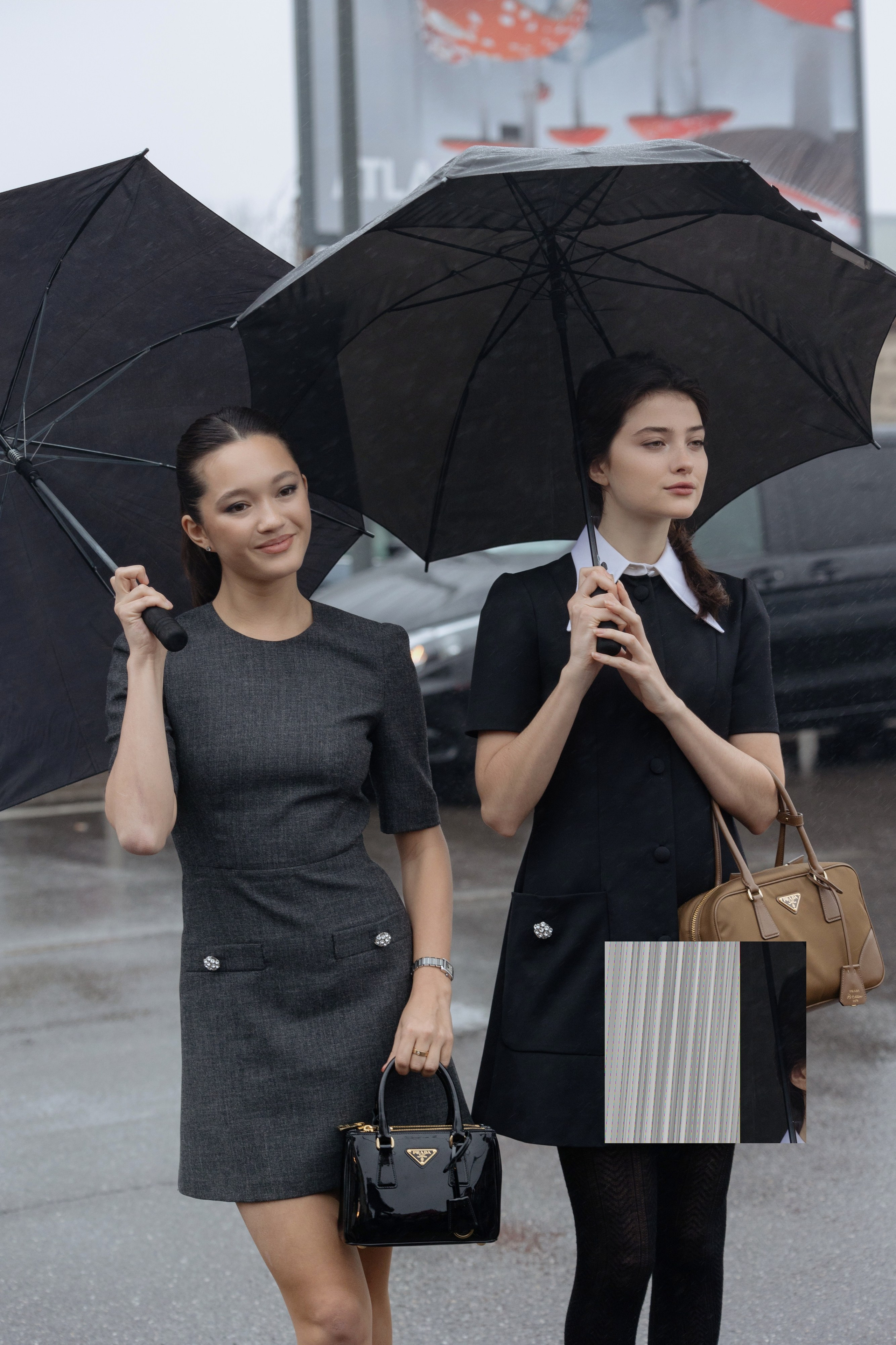 PRADA MFW FALL/WINTER 24/25. Photographer in Milan Ivan Goncharov