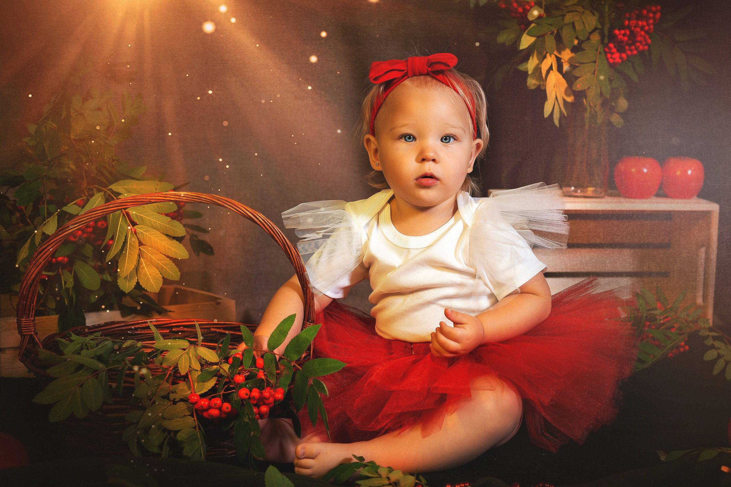 Детская фотосессия в студии в Екатеринбурге