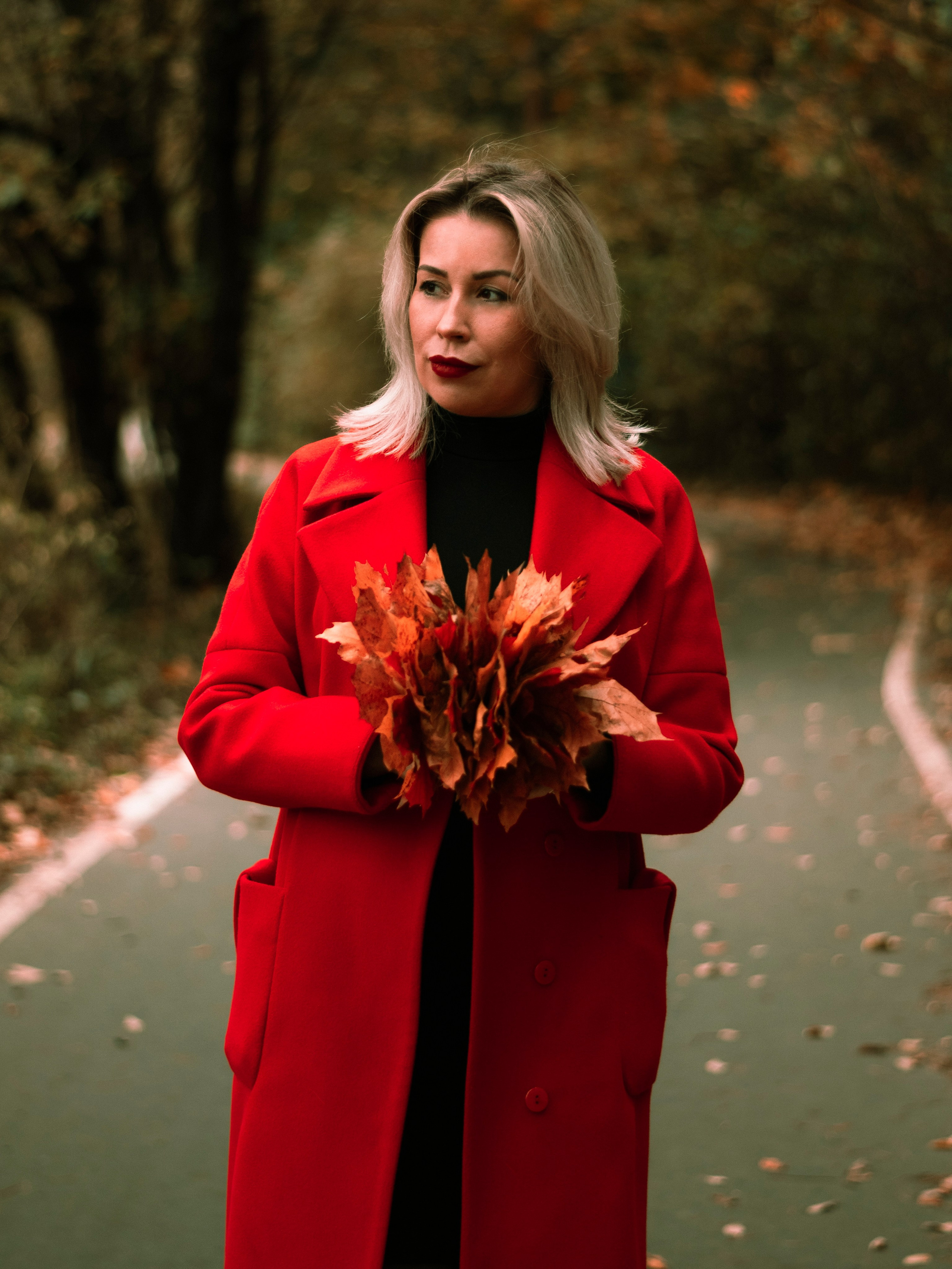 Anya — Autumn Forest. Портретный фотограф Москва Белогорцев Сергей