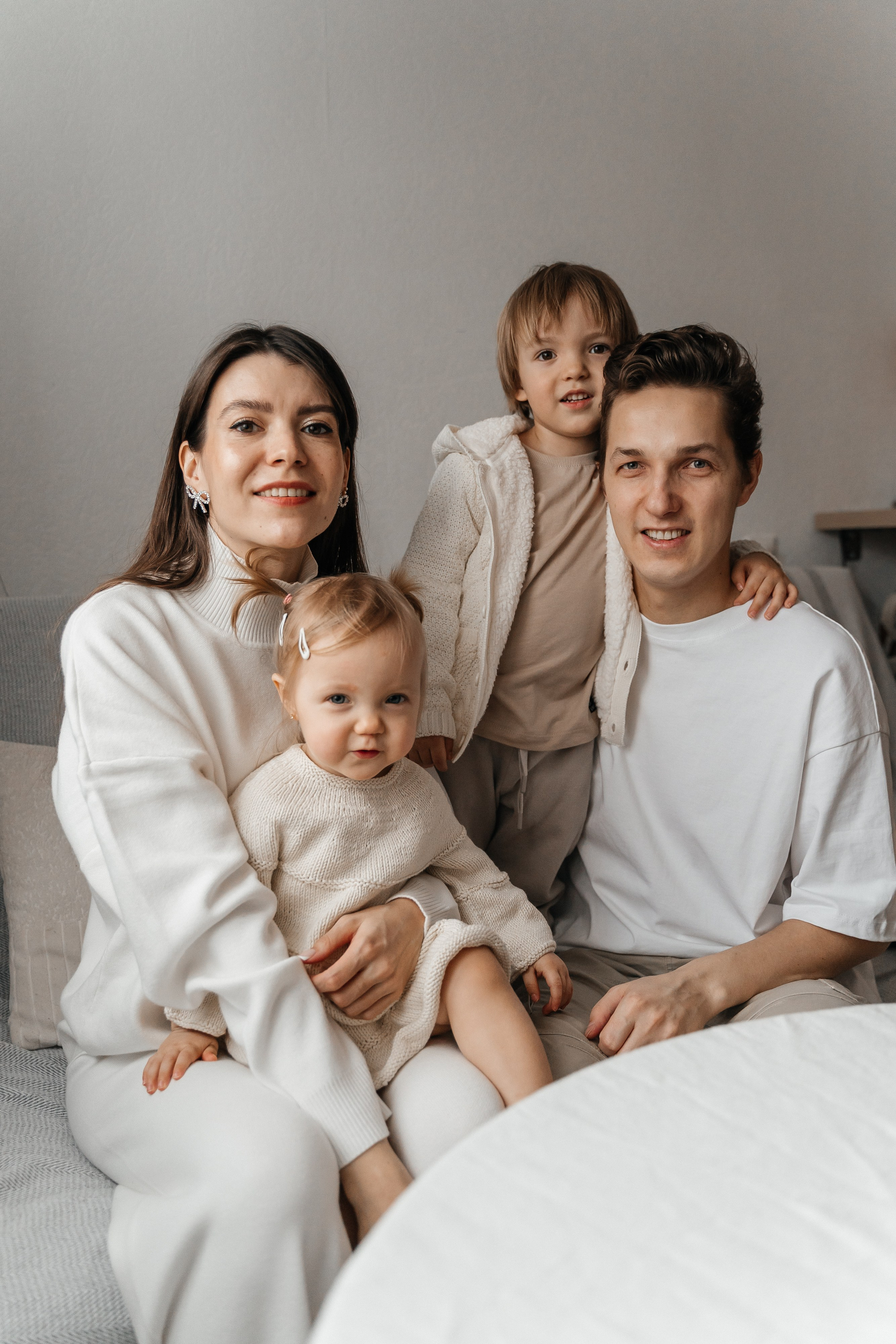 Саша, Женя, Лёва и Марта. Волик Мария