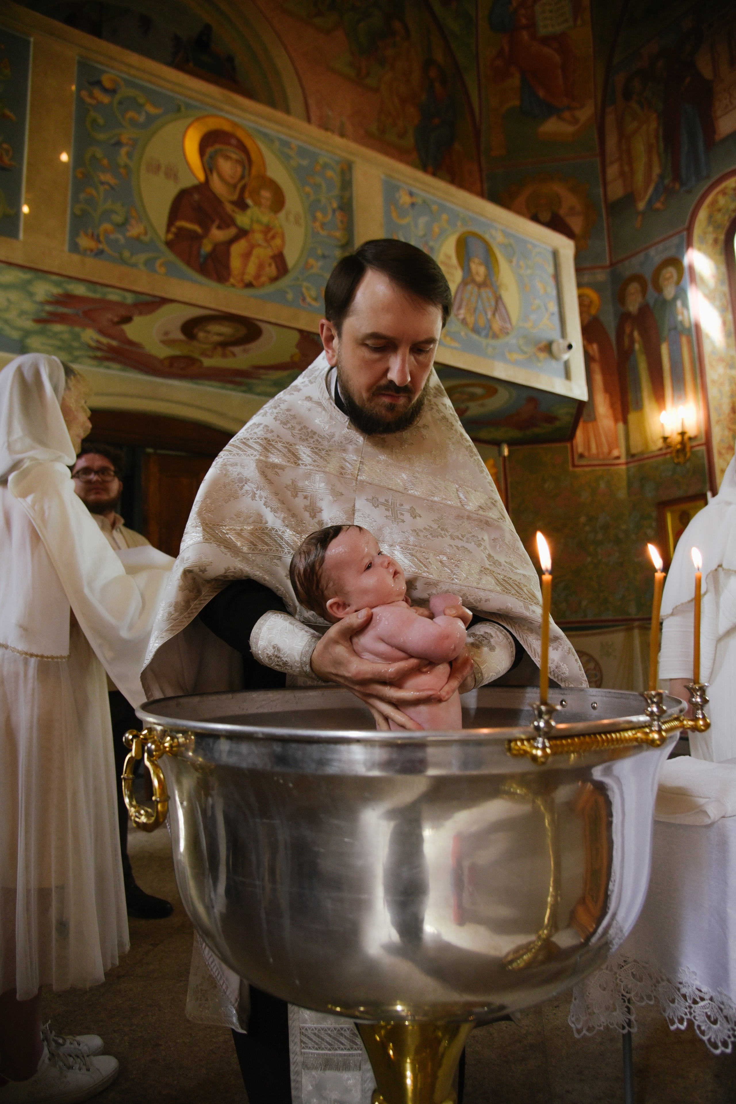 Таинство крещения Виктории. Фотограф Лола Волна, город Москва