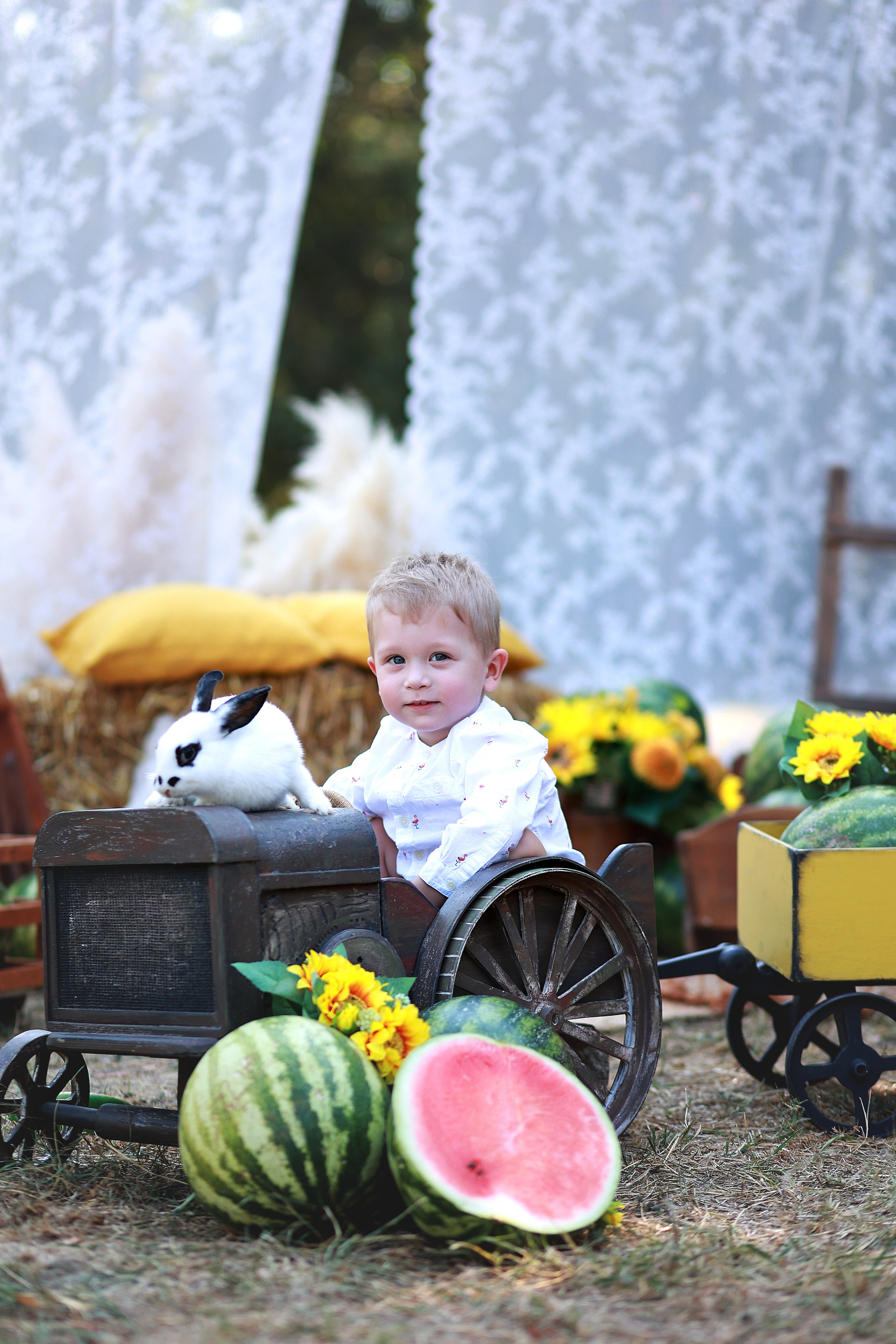 Арбузный фотодень. Детский семейный фотограф Краснодар