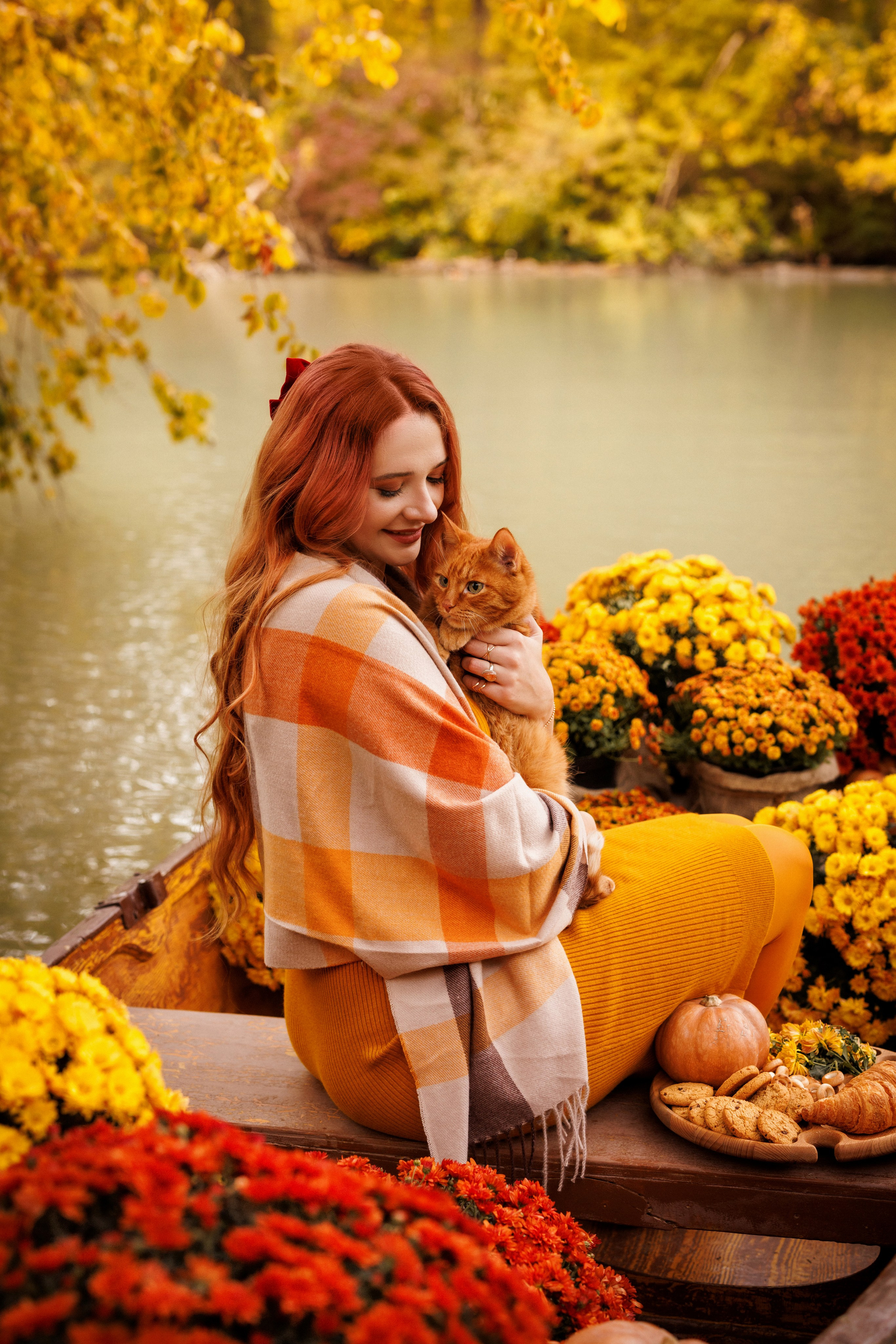 ЛОДКА, осень. Семейный и детский фотограф в Краснодаре Анна Трашкова