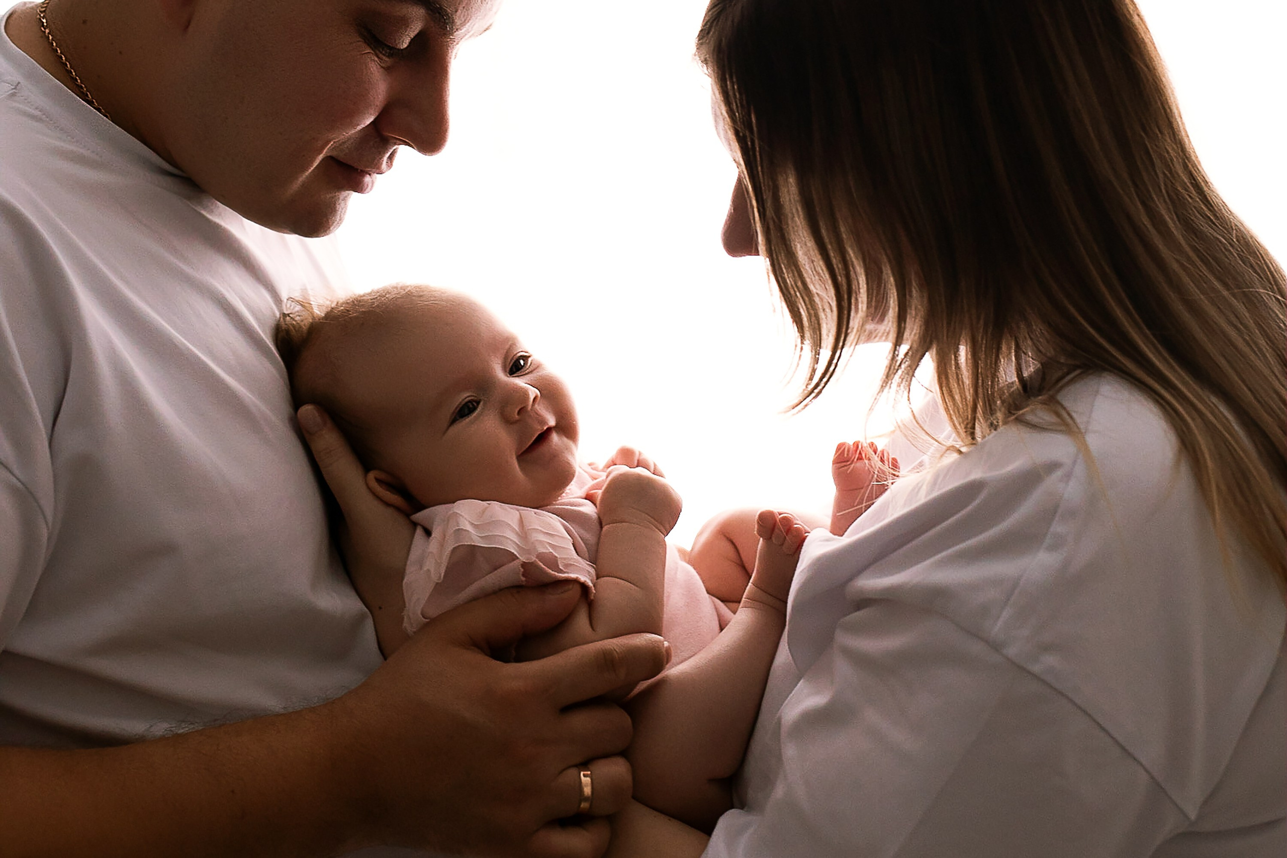 Домашняя, семейная фотосессия. Фотограф новорожденных в Новосибирске
