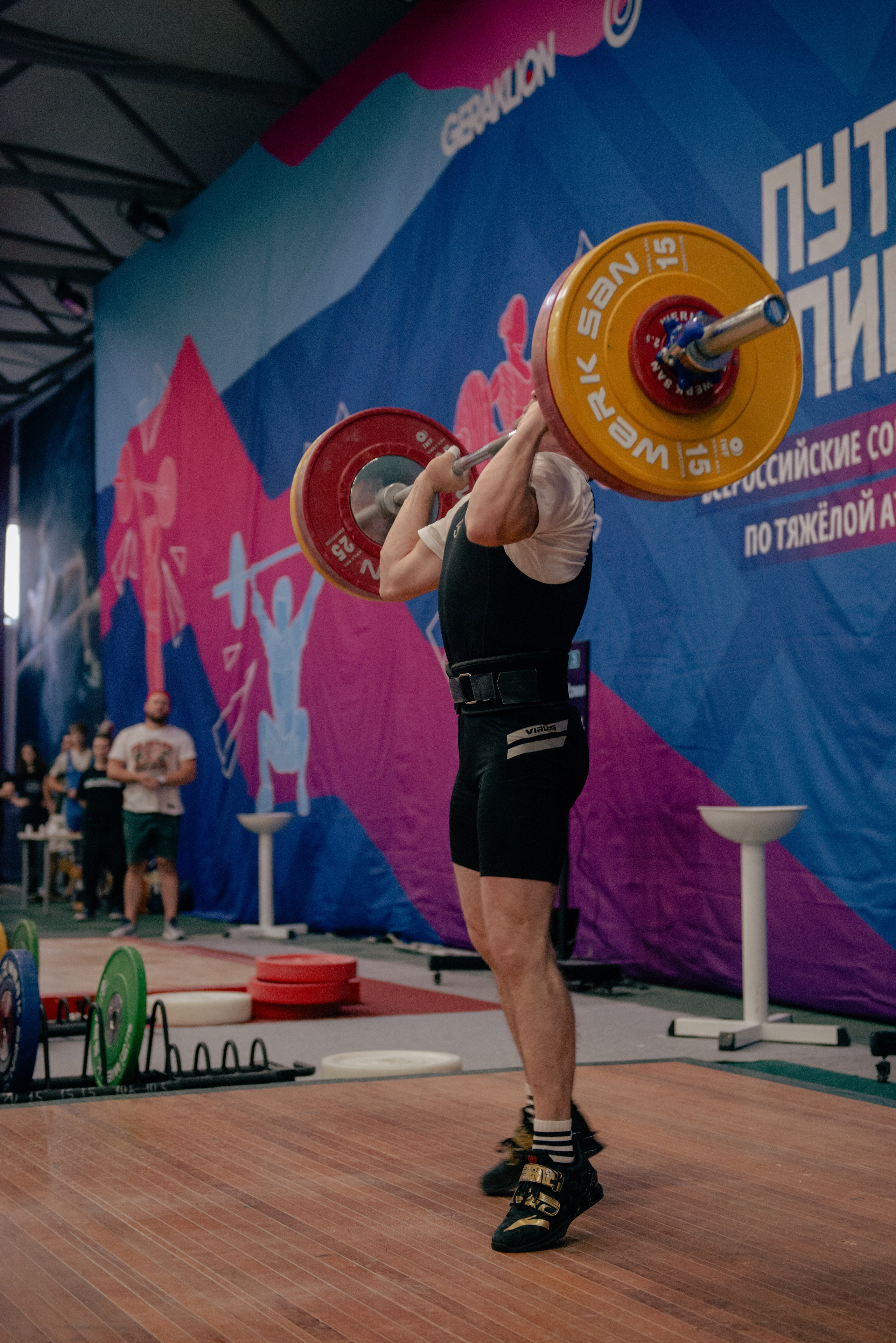 Тяжелая атлетика. Коммерческий фотограф в Москве Билуши Василиса