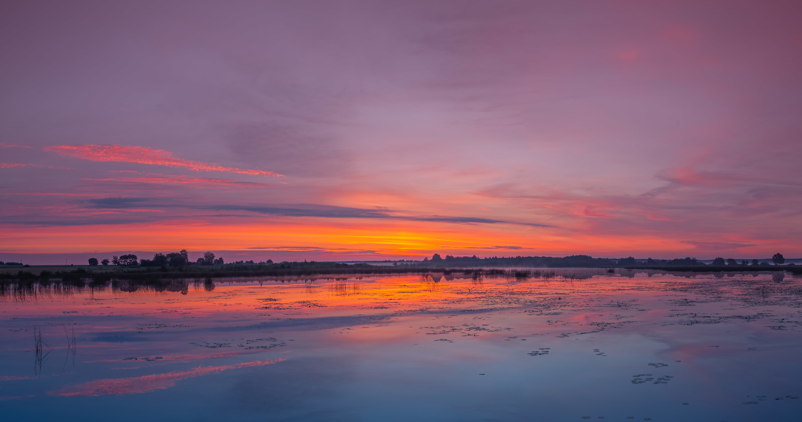 Рассвет в августе