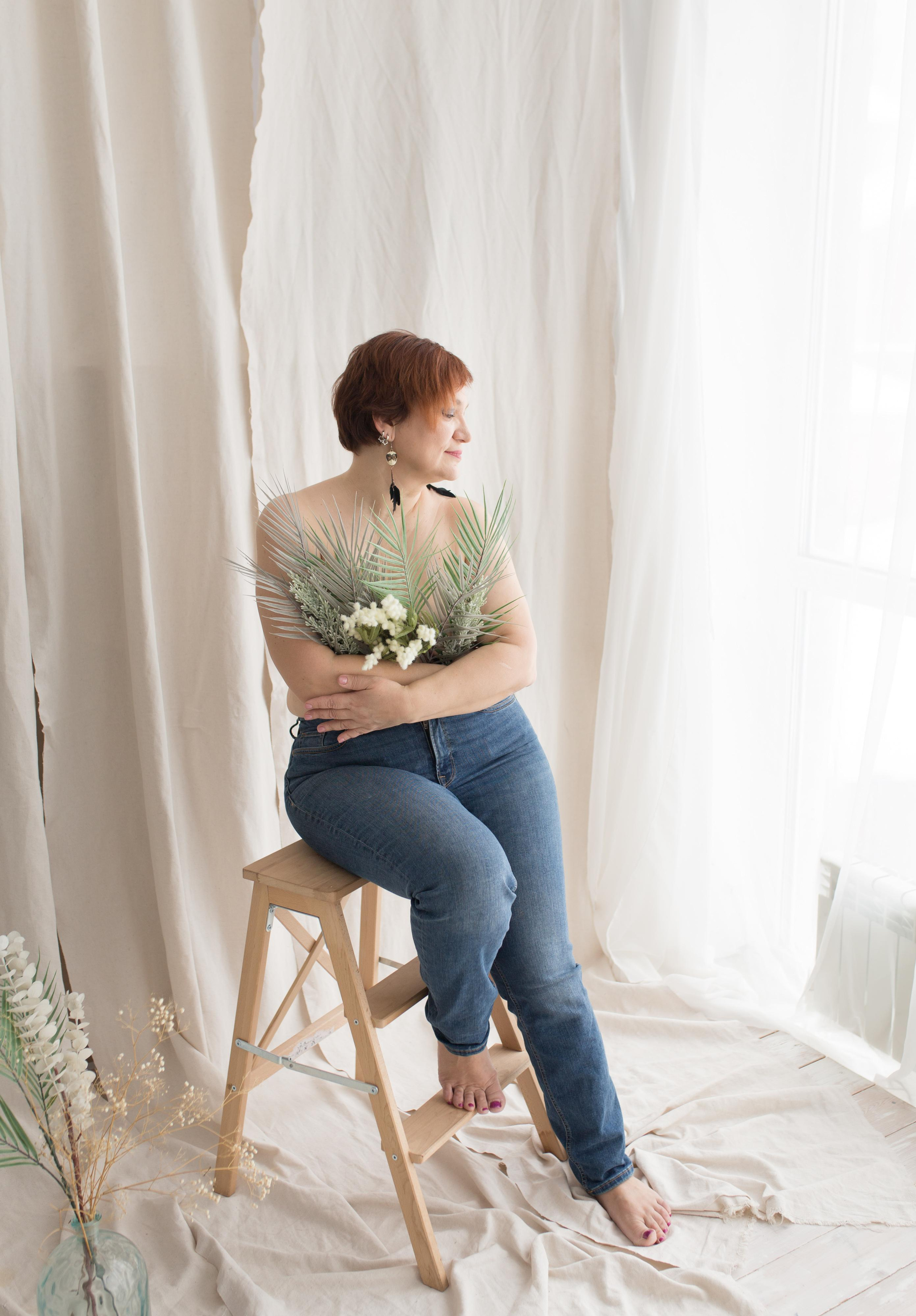 Женский портрет. Фотограф новорождённых малышей и детский фотограф В Казани Лана Максим