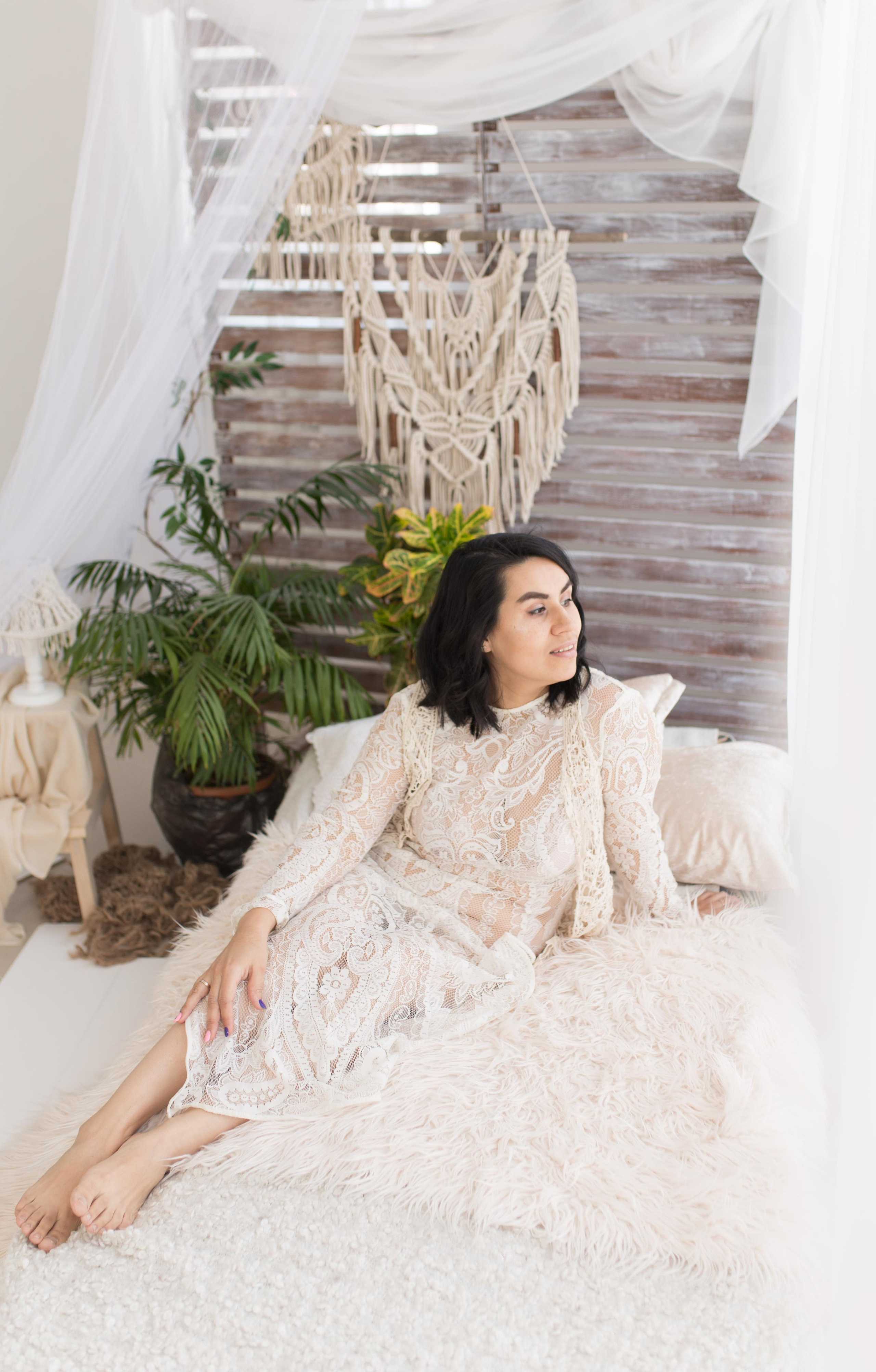 Женский портрет. Фотограф новорождённых малышей и детский фотограф В Казани Лана Максим